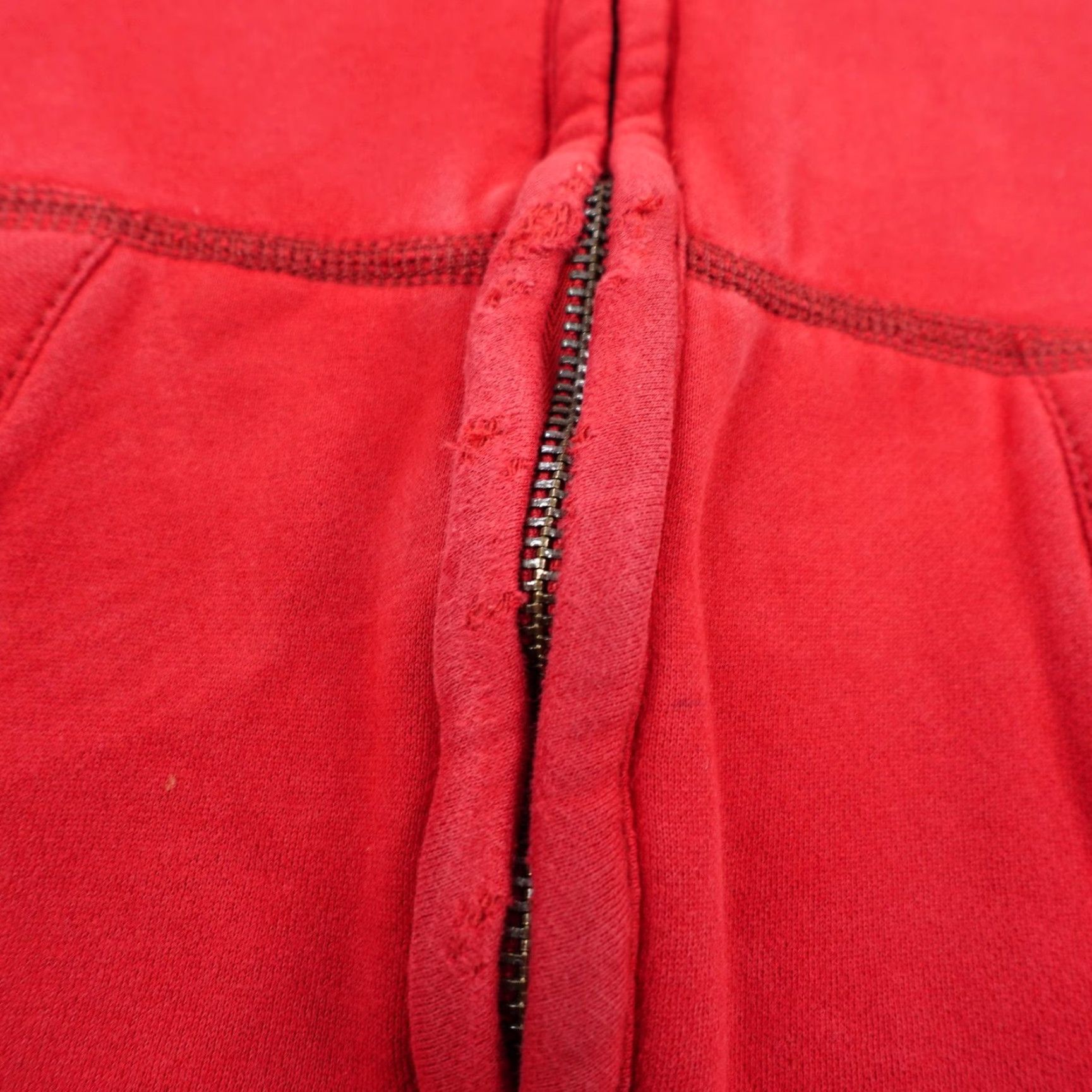 Abercrombie & Fitch VINTAGE Abercrombie & Fitch Bomber Jacket Mens Medium Red Cotton Blend Full Zip Outdoor Preppy Size US M / EU 48-50 / 2 - 4 Thumbnail