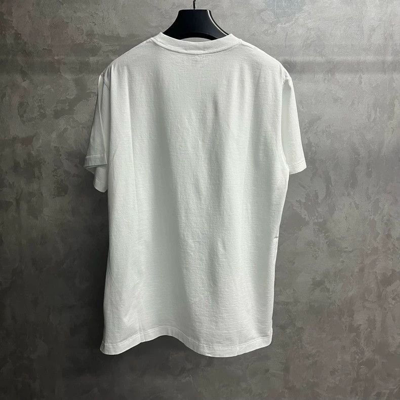 Dior Dior White Crew Neck Short Sleeve T-2505 Size US M / EU 48-50 / 2 - 5 Thumbnail