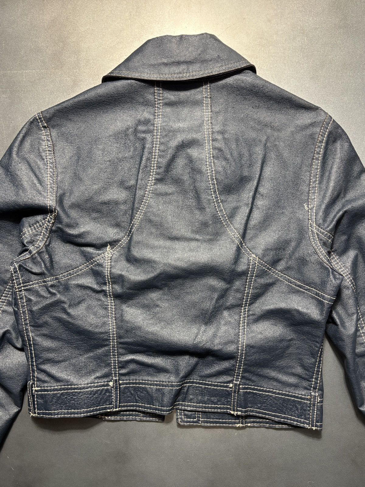 Vintage True Vintage Ricky Jacket Reversible Crop Two Tone Trucker Size US XS / EU 42 / 0 - 6 Thumbnail
