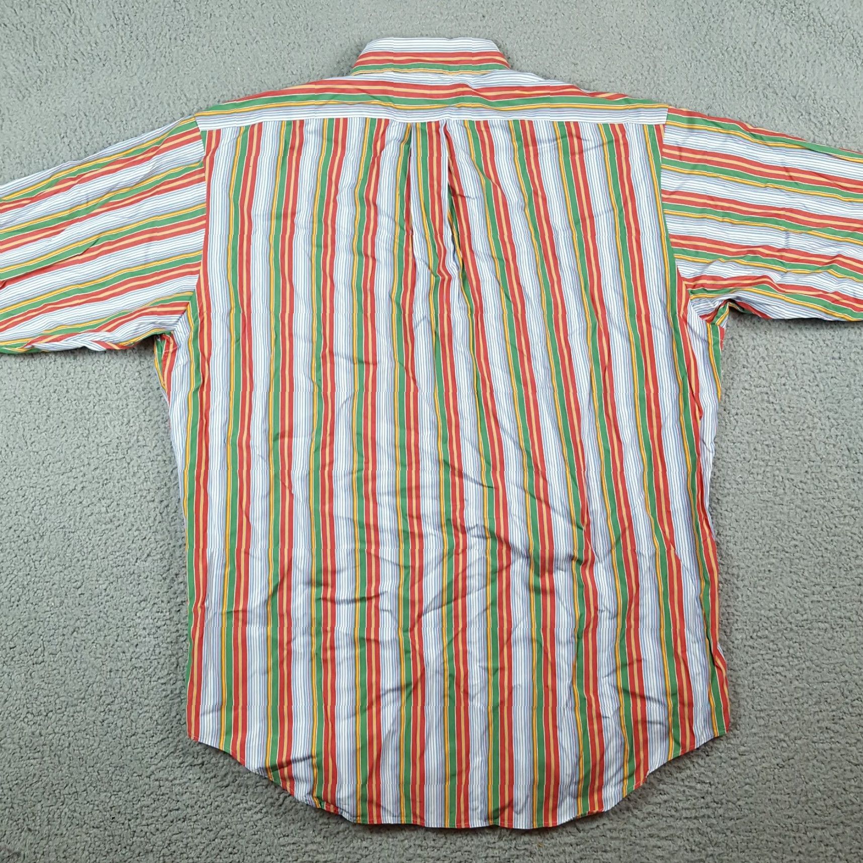 Ralph Lauren Ralph Lauren Preppy Pony Logo Striped Size M Relaxed Button-Down Collared Shirt Size US M / EU 48-50 / 2 - 6 Thumbnail