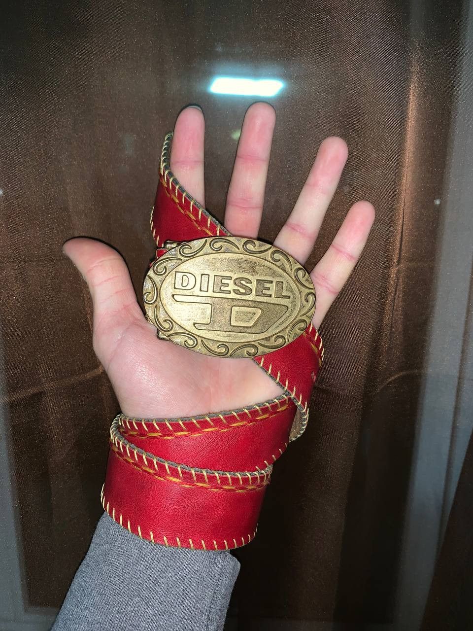 diesel vintage belt