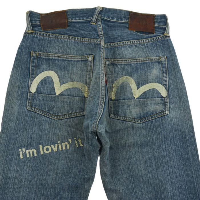 Evisu Vintage Evisu X McDonalds Japanese Denim Jeans Size W31