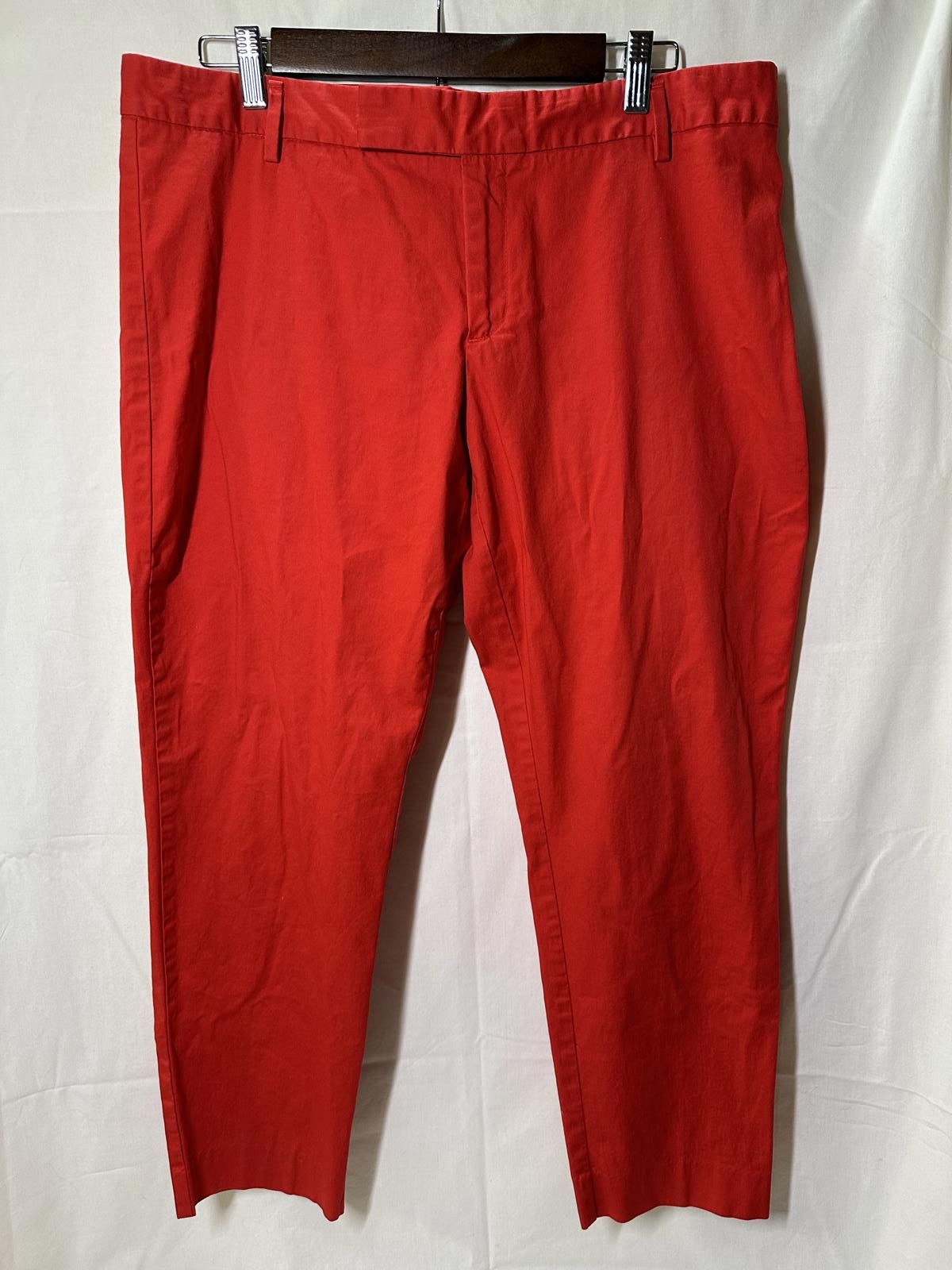 Gap Gap Slim Cropped Red Pants - 14 Size 36" / US 14 / IT 50 - 1 Thumbnail