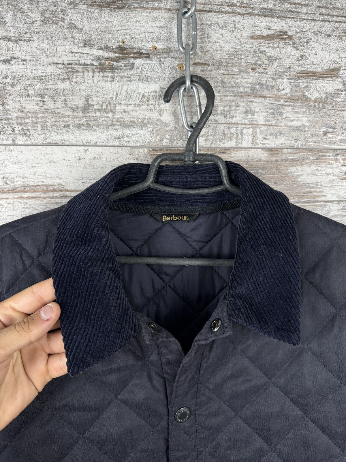 Barbour Mens Vintage Barbour Bonell quilt jacket quilted bombers Size US XXL / EU 58 / 5 - 7 Thumbnail