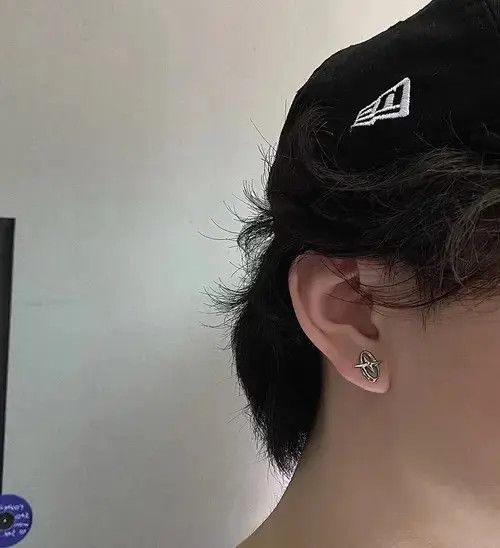 Designer Retro punk earrings Size ONE SIZE - 2 Thumbnail