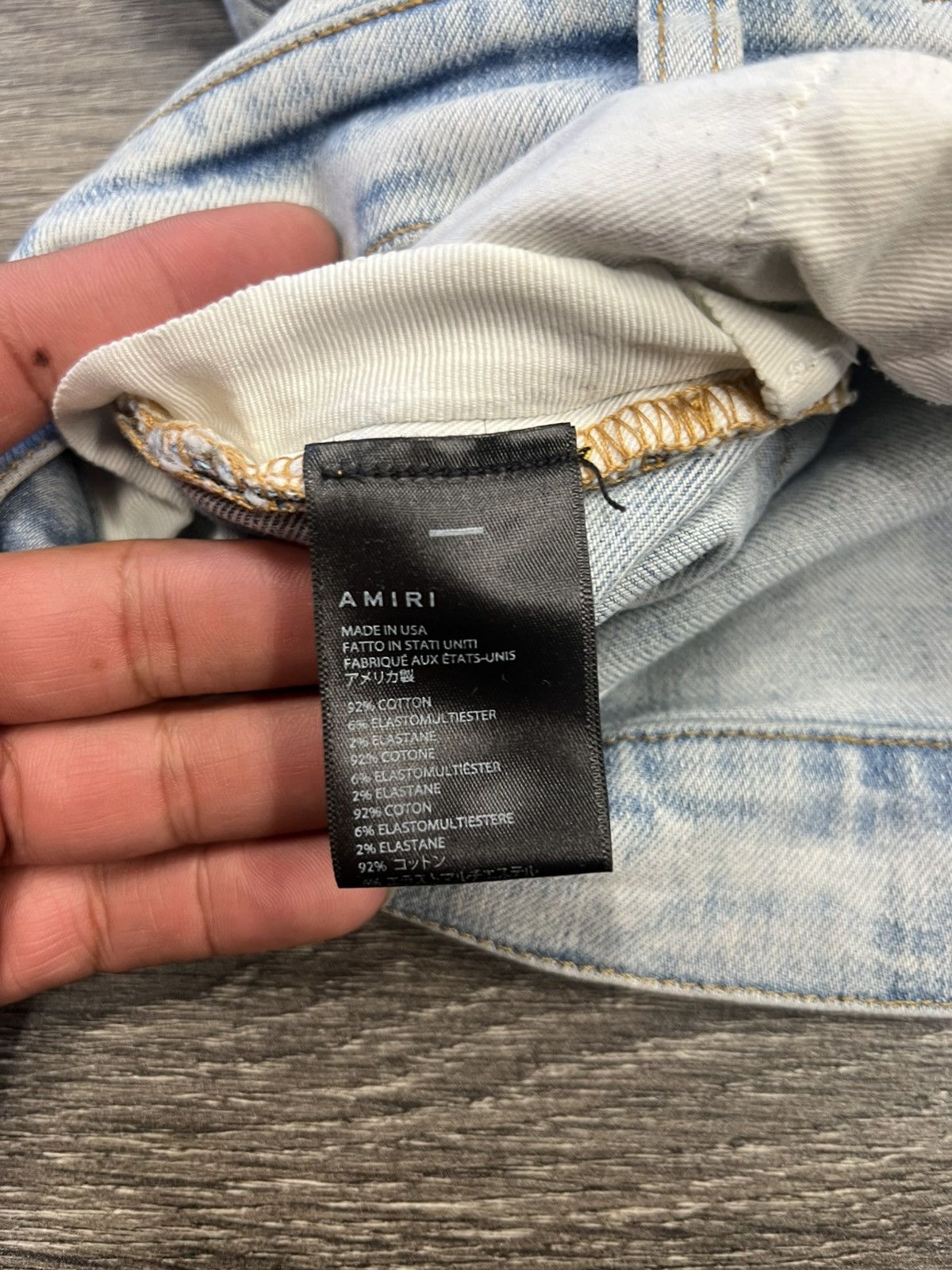 Amiri Amiri jeans size 38 Size US 38 / EU 54 - 6 Thumbnail