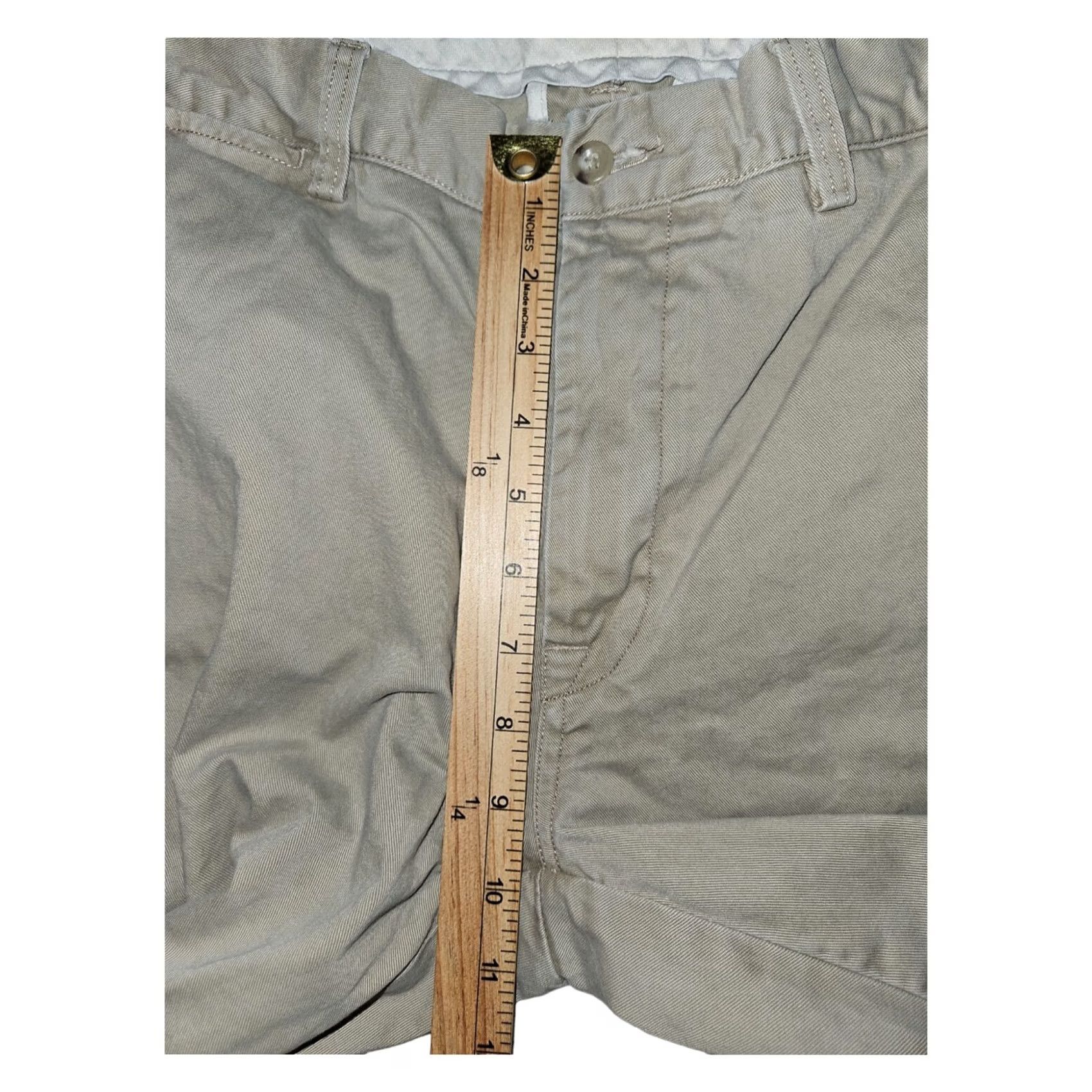 Polo Ralph Lauren Polo Ralph Lauren Chino Pants Men 35x30.5 Khaki Classic Fit Beige Cotton Flat Front Straight 30.5 Inseam Preppy City School Mens Size US S / EU 44-46 / 1 - 6 Thumbnail