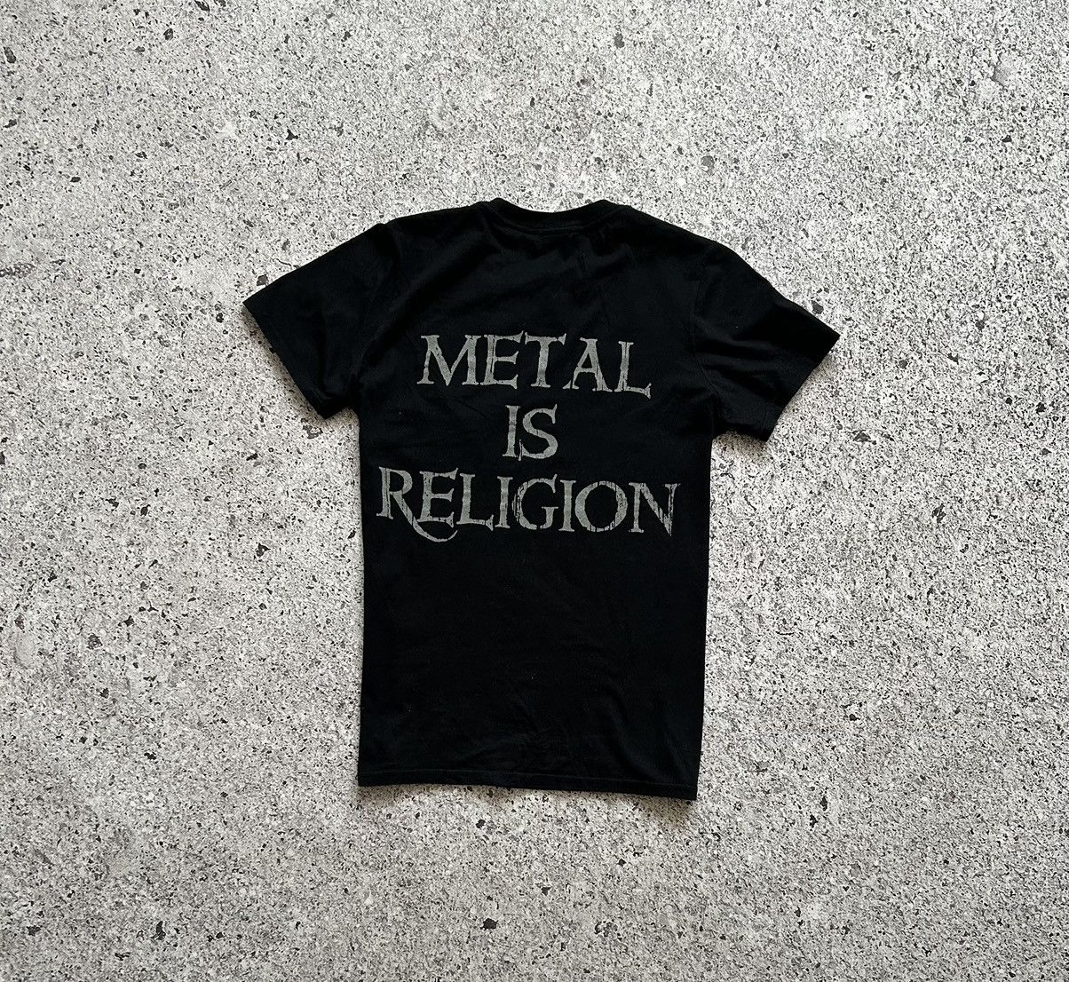 Band Tees × Vintage Vintage Powerwolf Metal Is Religion Rock Band T-shirt Size US S / EU 44-46 / 1 - 6 Thumbnail