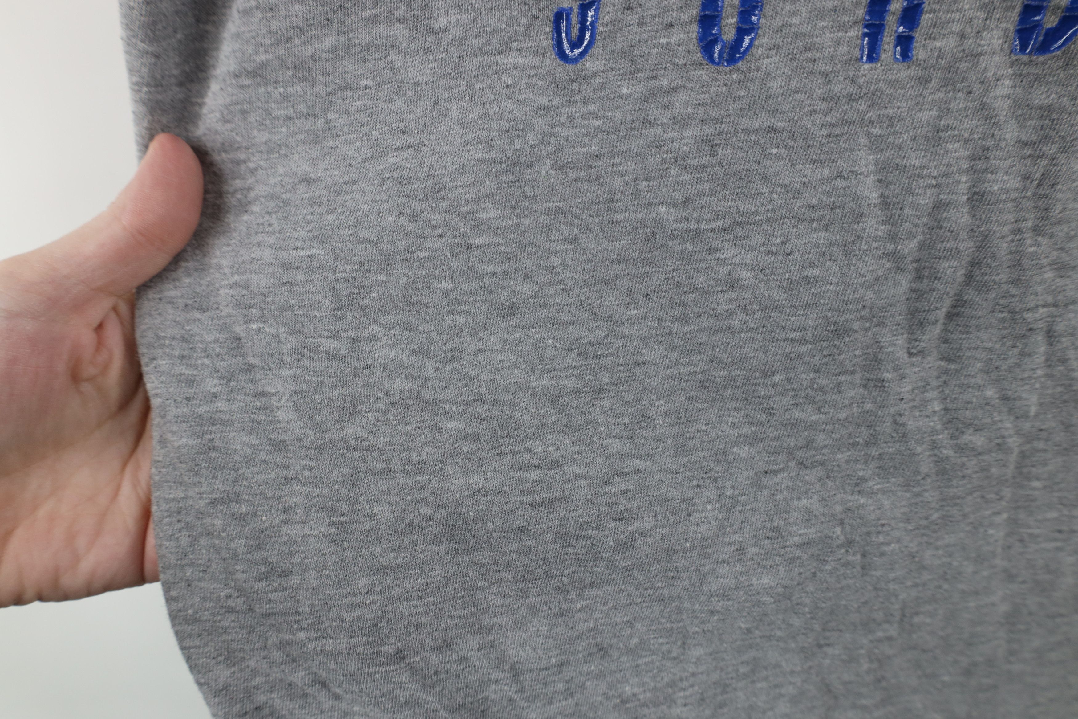 Nike × Vintage Vintage Nike Air Jordan Jumpman MJ Black Cat T-Shirt Gray Size US L / EU 52-54 / 3 - 5 Thumbnail