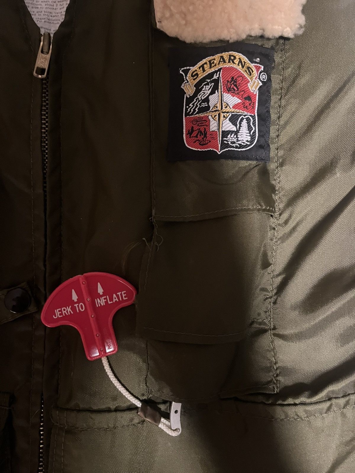 Other STEARNS VINTAGE 1990's ANGLERS VEST WITH CRAZY PATCHES Size US M / EU 48-50 / 2 - 4 Thumbnail
