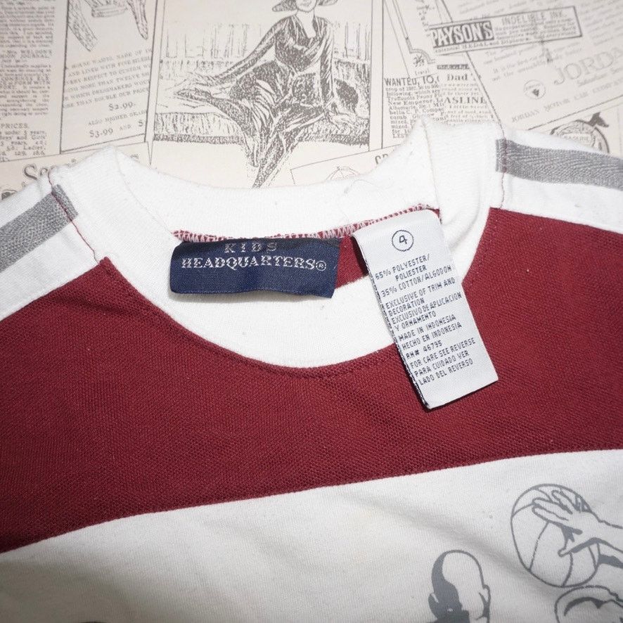 Vintage 4 - Vintage Y2K all stars pro sports league embroider tshirt Size US XXS / EU 40 - 3 Thumbnail