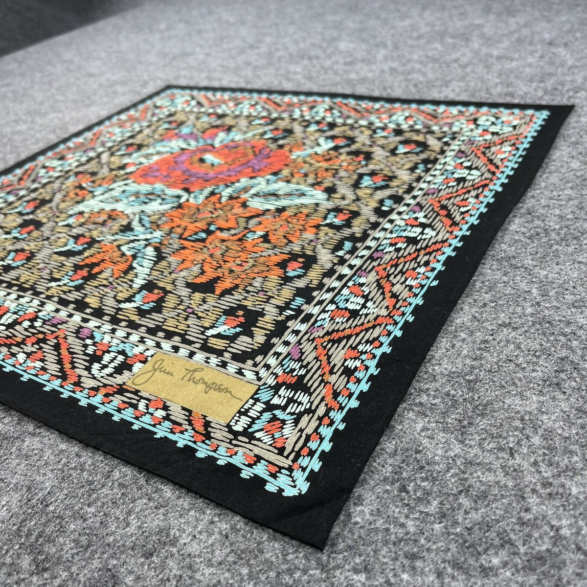 Jim Thompson × Vintage Jim Thompson Handkerchief / Bandana / Neckerchief B550 Size ONE SIZE - 4 Thumbnail