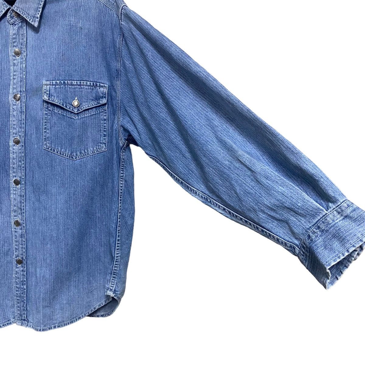 Levi's Vintage Levis Silvertab Denim Shirt Button Up Size US M / EU 48-50 / 2 - 5 Thumbnail