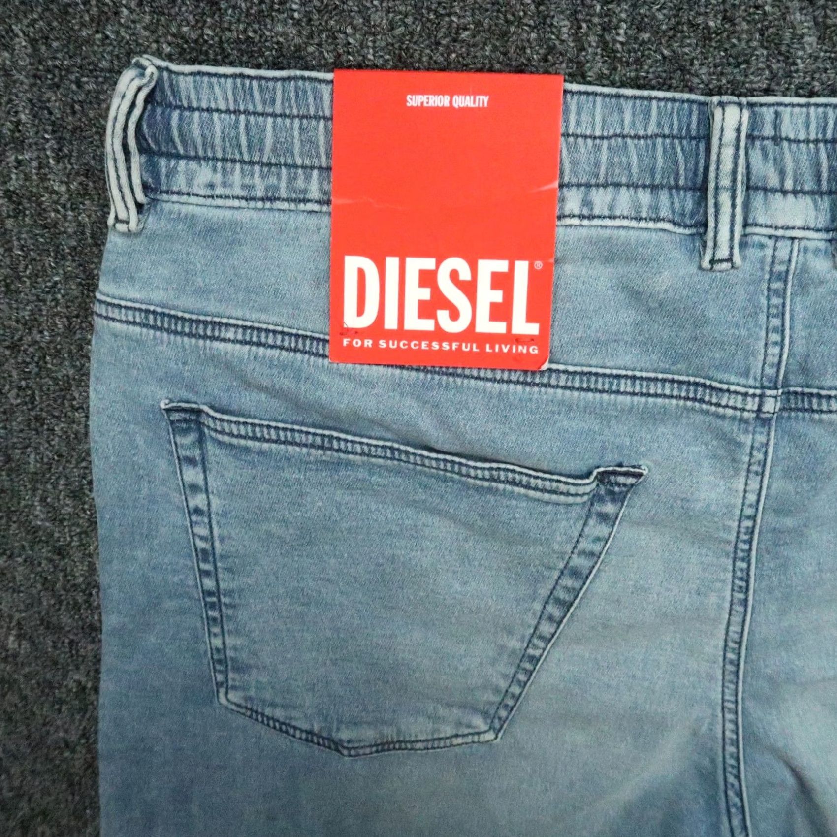 Diesel Diesel Jeans Mens 40x31 Blue D-Krooley Jogg 5 Pocket Stretch NWT Denim Regular Shoes? Size US 40 / EU 56 - 7 Thumbnail