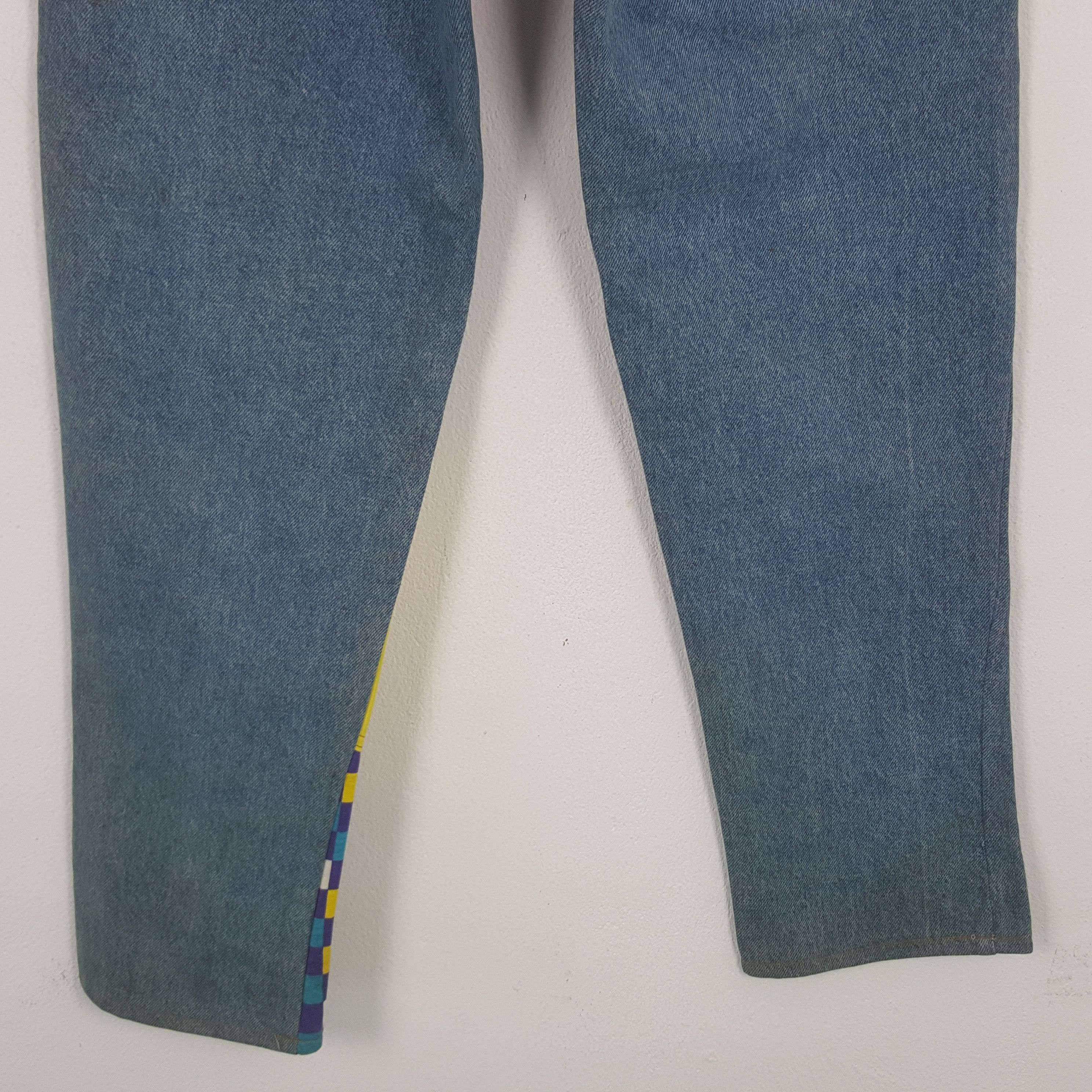 Vintage Vintage H.landers Designer Art Style Rare Denim Jeans RR18 Size US 28 / EU 44 - 6 Thumbnail