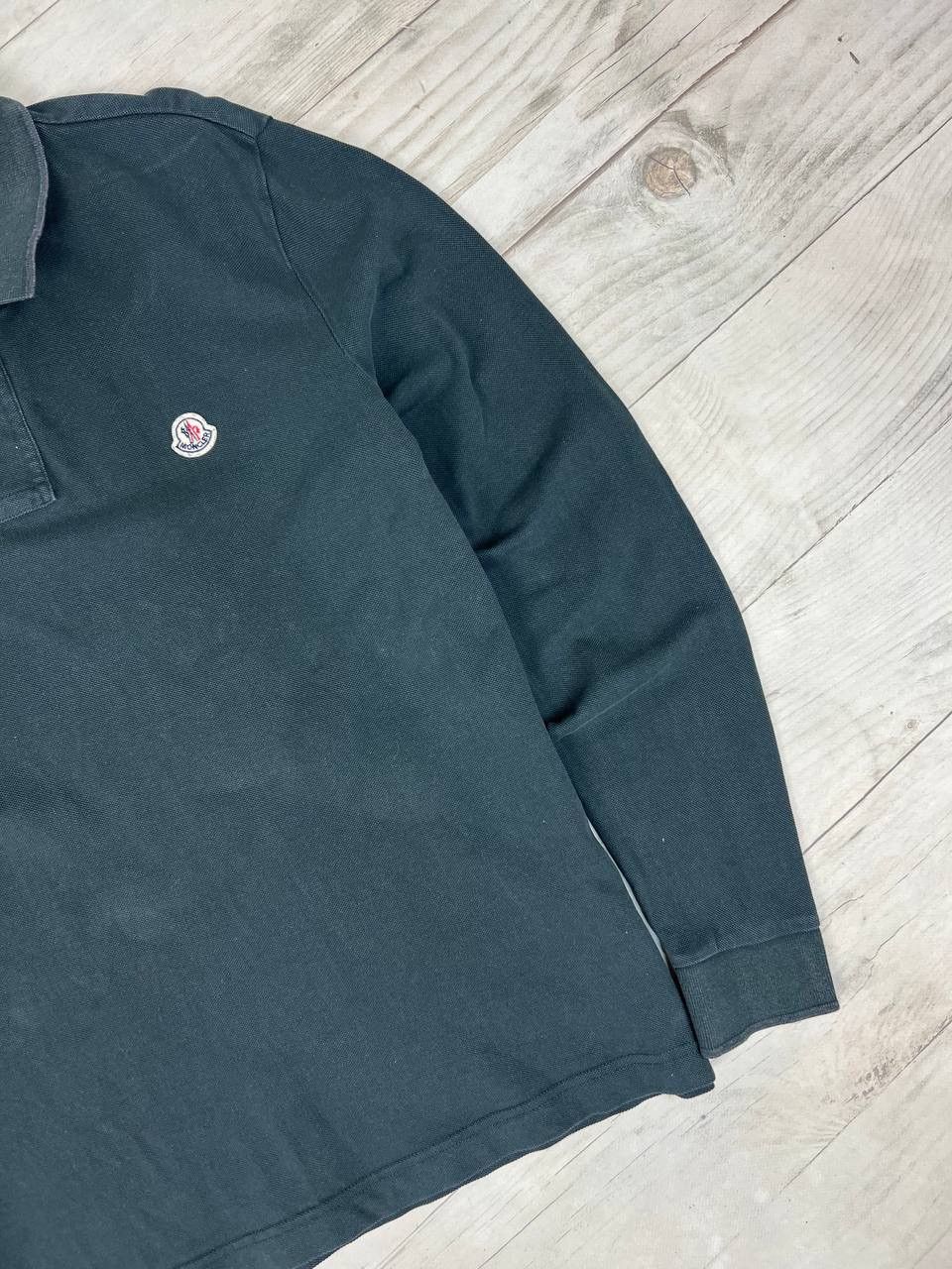 Moncler Moncler Maglia Polo Manica Lunga Shirt Long Sleeve Logo Size US XL / EU 56 / 4 - 5 Thumbnail