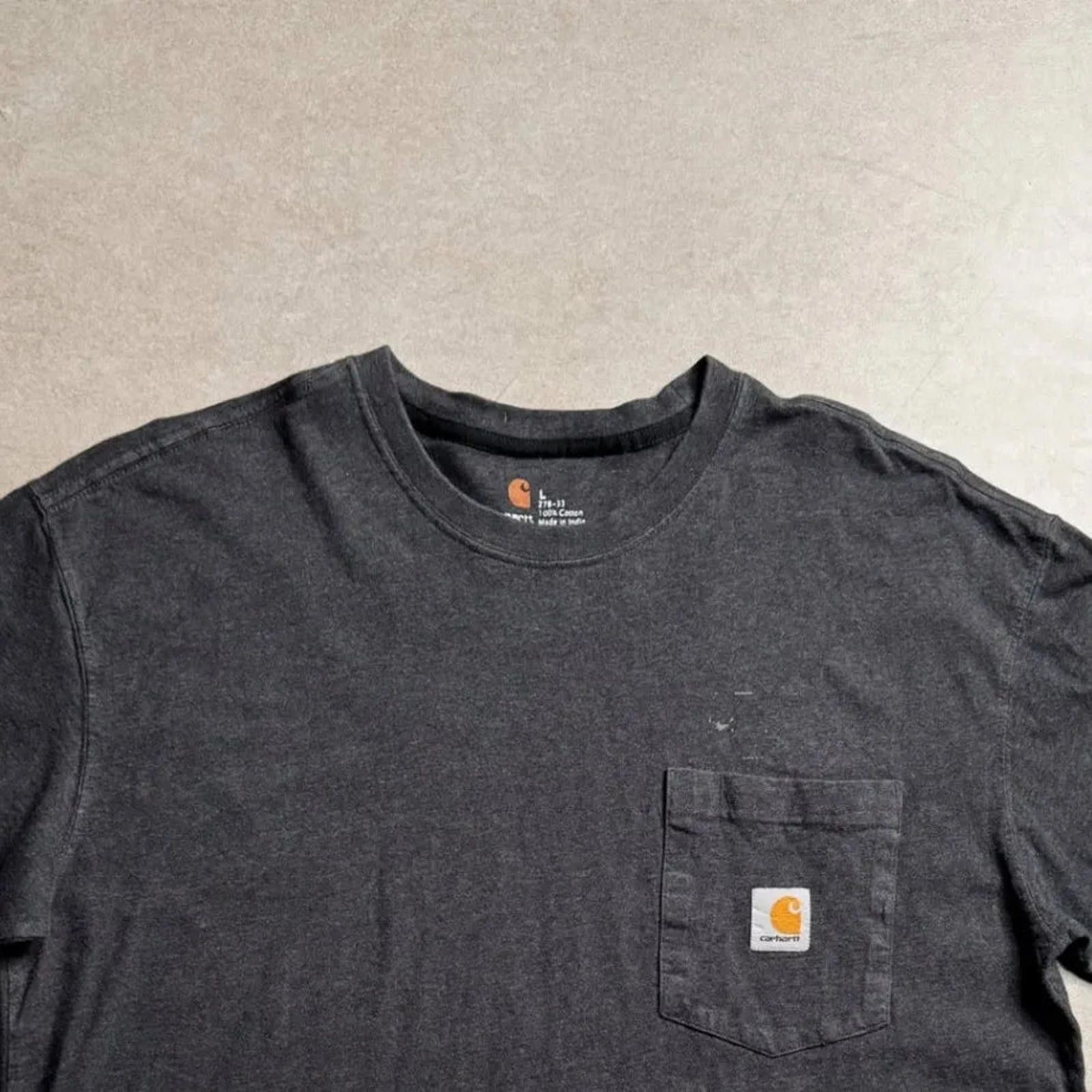 Carhartt Vintage Carhartt Black T-shirt - M Size US M / EU 48-50 / 2 - 3 Thumbnail