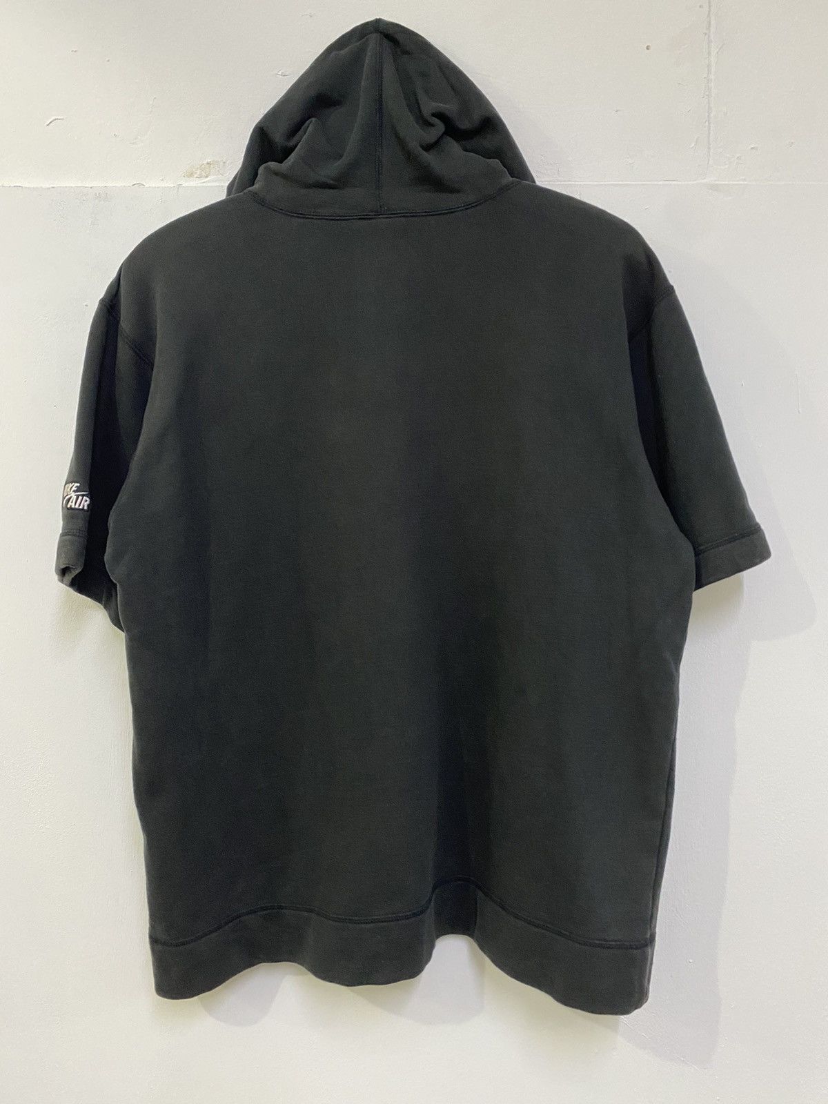Nike × Vintage 💥 VINTAGE NIKE EMBROIDED HOODIE SHORT SLEEVE Size US L / EU 52-54 / 3 - 7 Thumbnail