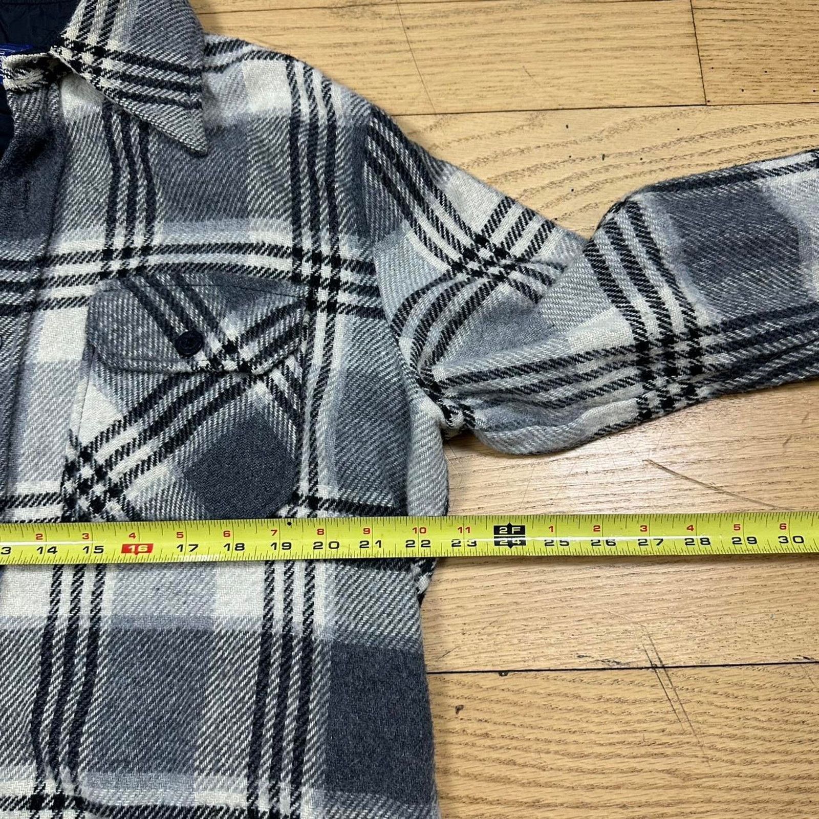 Vintage Vintage flannel plaid button up shirt Size US L / EU 52-54 / 3 - 4 Thumbnail