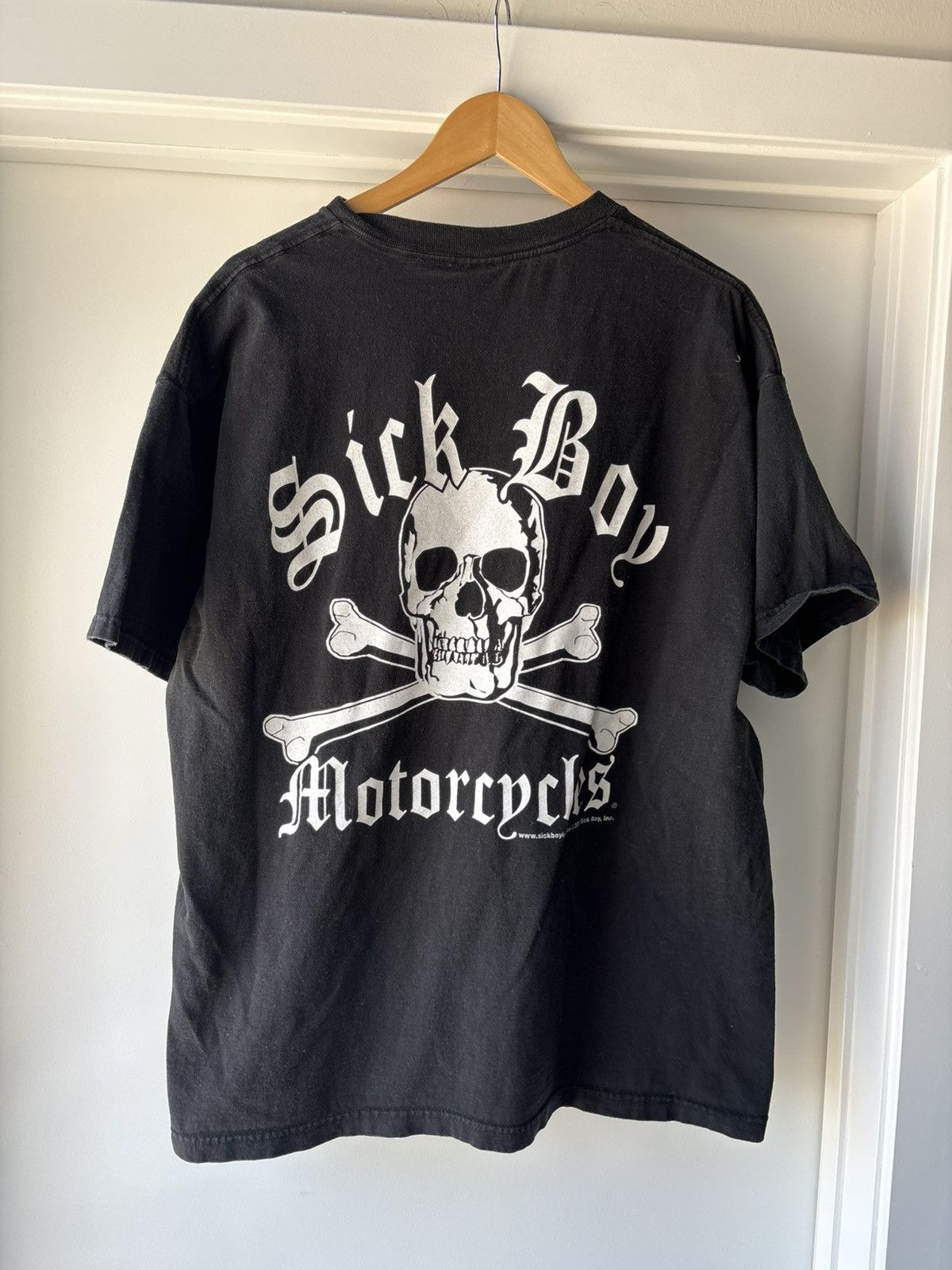 Vintage Vintage 2000 Sick Boy Motorcycles Tee Size US XL / EU 56 / 4 - 1 Thumbnail