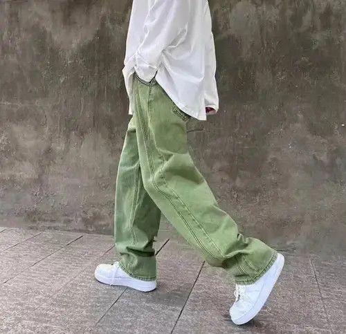 VIBE Green vintage jeans Size US 32 / EU 48 - 2 Thumbnail