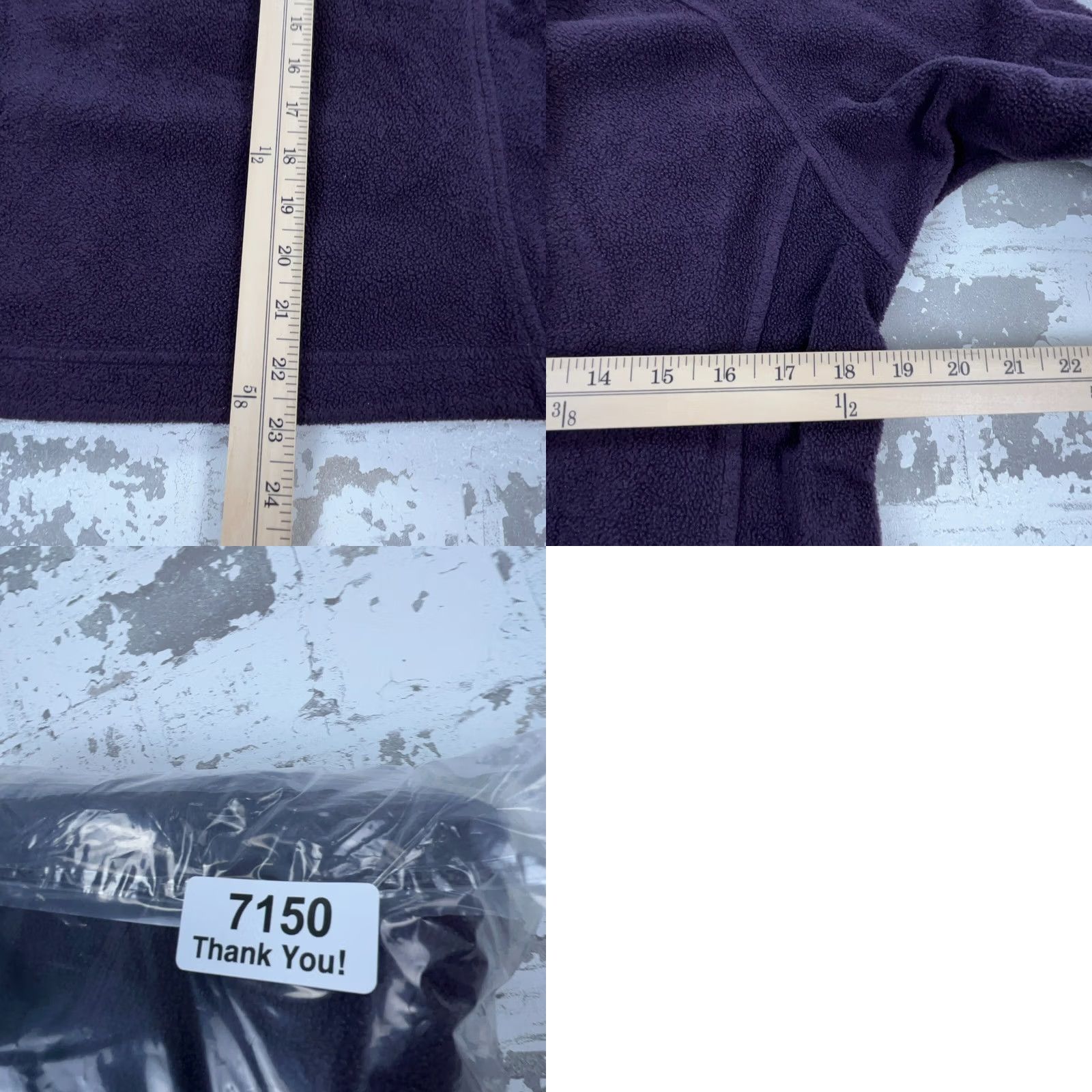 Layer 8 Columbia Fleece Jacket Women Small Purple Sweater Coat Layer Outdoors Hiking A7 Size S / US 4 / IT 40 - 8 Thumbnail
