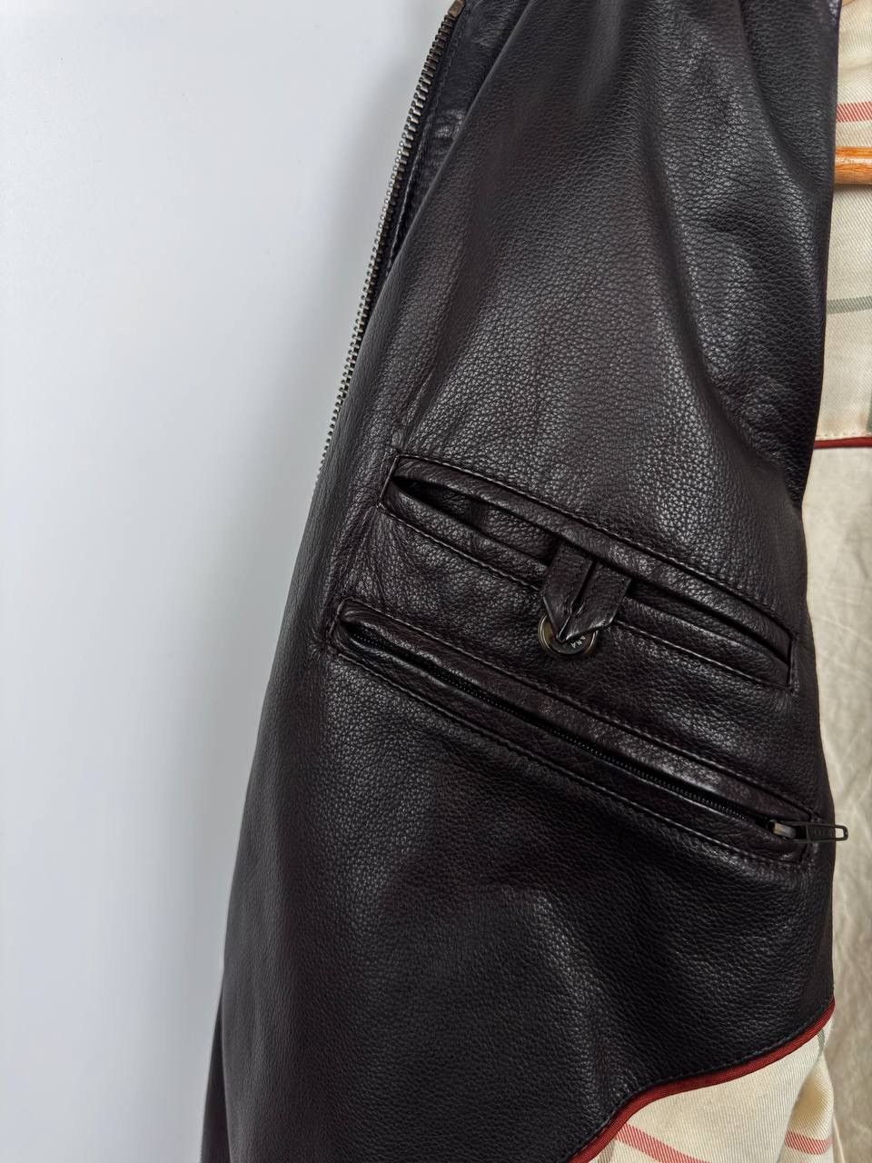 Loro Piana Loro Piana Leather Bomber Jacket Size US S / EU 44-46 / 1 - 8 Thumbnail