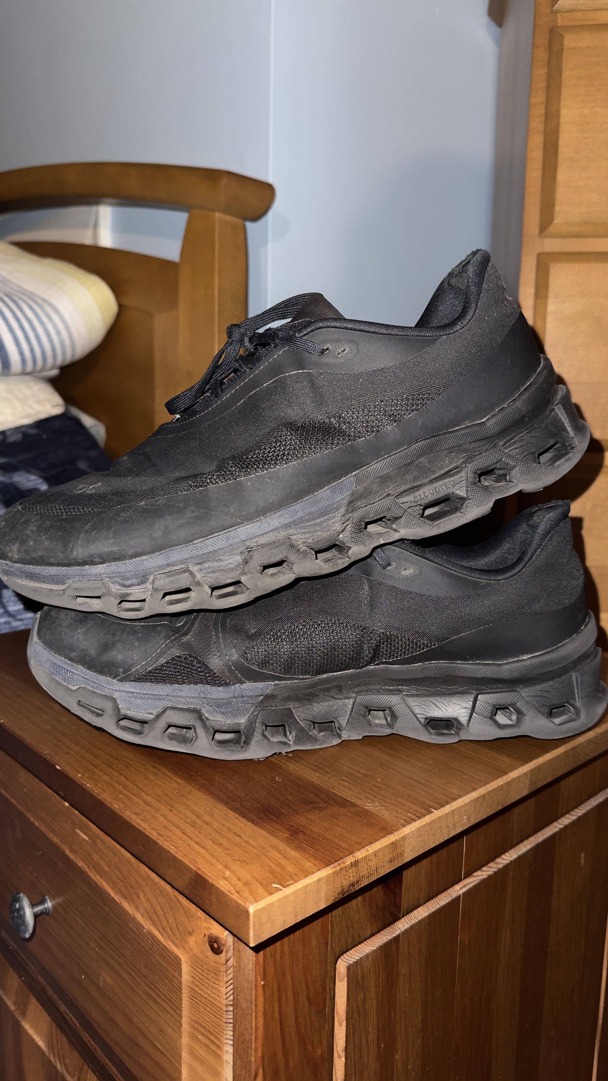 On × POST ARCHIVE FACTION (PAF) PAF x ON Cloudmonster 2 (Original/First Release) Black Size US 10.5 / EU 43-44 - 6 Thumbnail