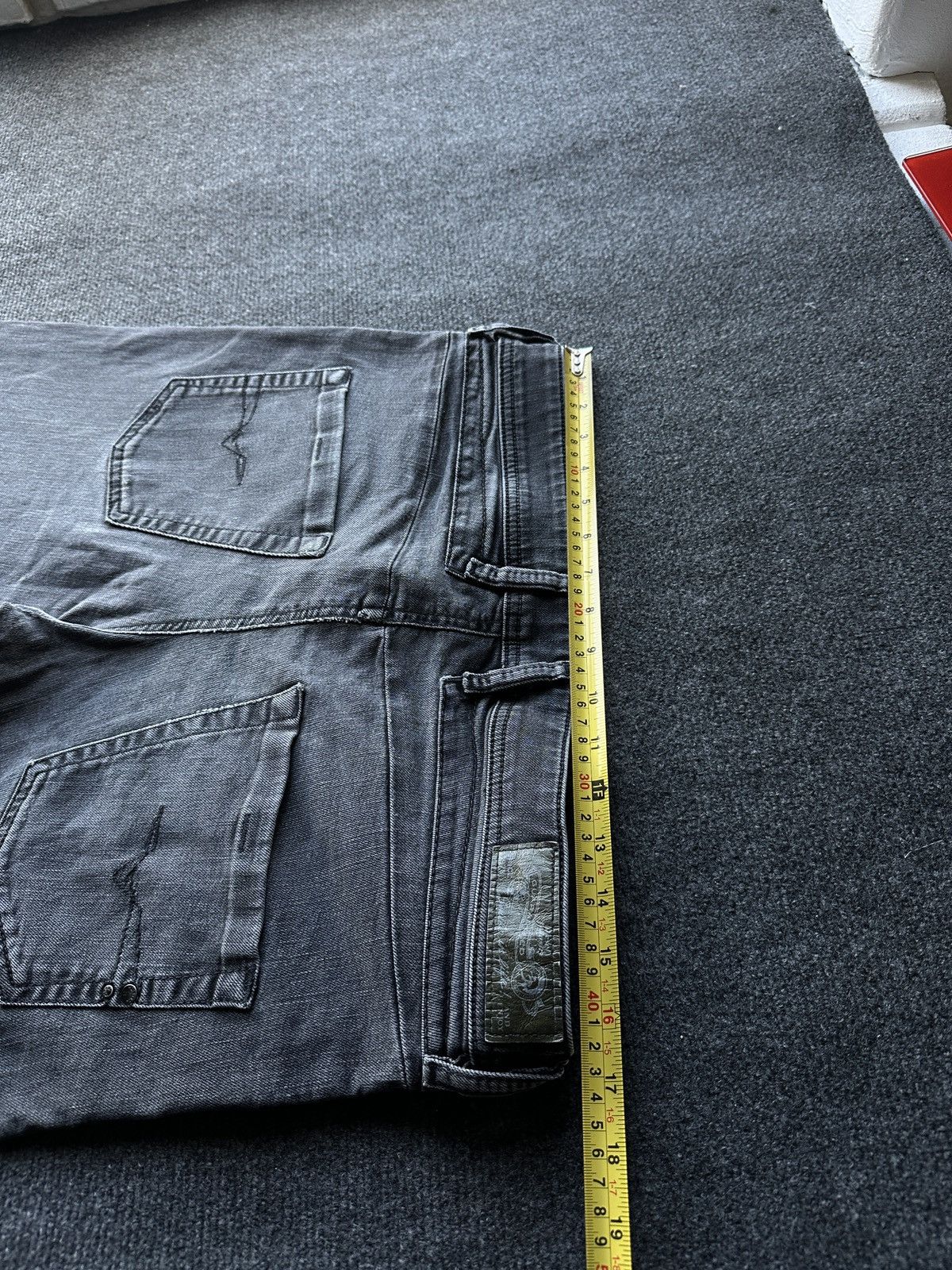 Diesel 🚨 RARE DIESEL MEN DENIM JEANS AVANT GARDE IFSIXWASNINE Y2K Size US 34 / EU 50 - 16 Thumbnail