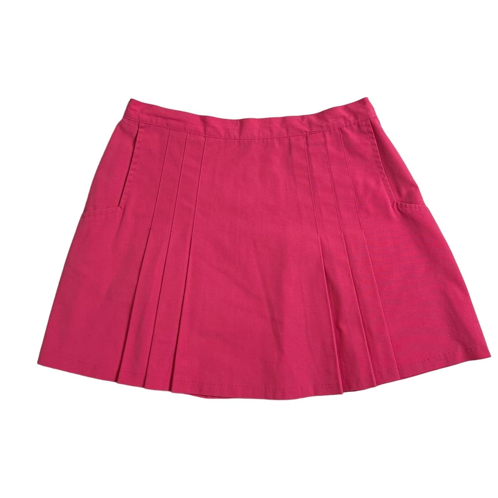 Other Breaking Point Women’s M/L 90s tennis skirt Hot Pink Pleated Size 28" / US 6 / IT 42 - 1 Thumbnail