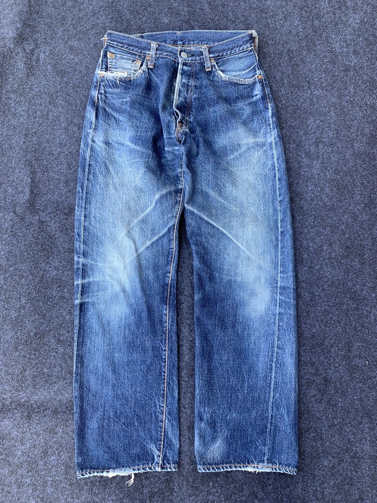 Evisu Vintage Evis selvedge No1 (old name before evisu). Size US 28 / EU 44 - 1 Thumbnail