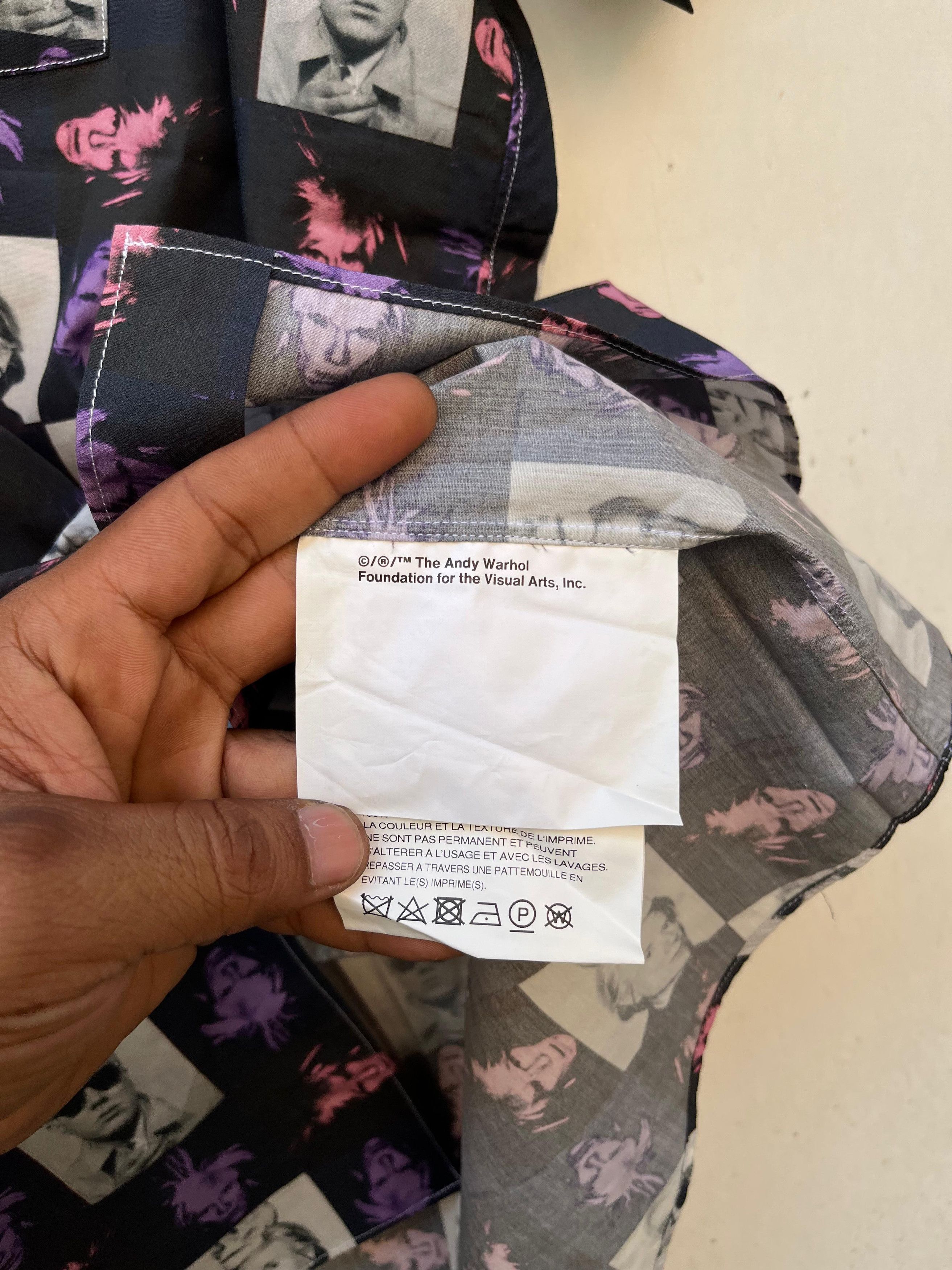 Comme des Garcons Comme Des Garcons x Andy Warhol Button Ups S Size US L / EU 52-54 / 3 - 7 Thumbnail