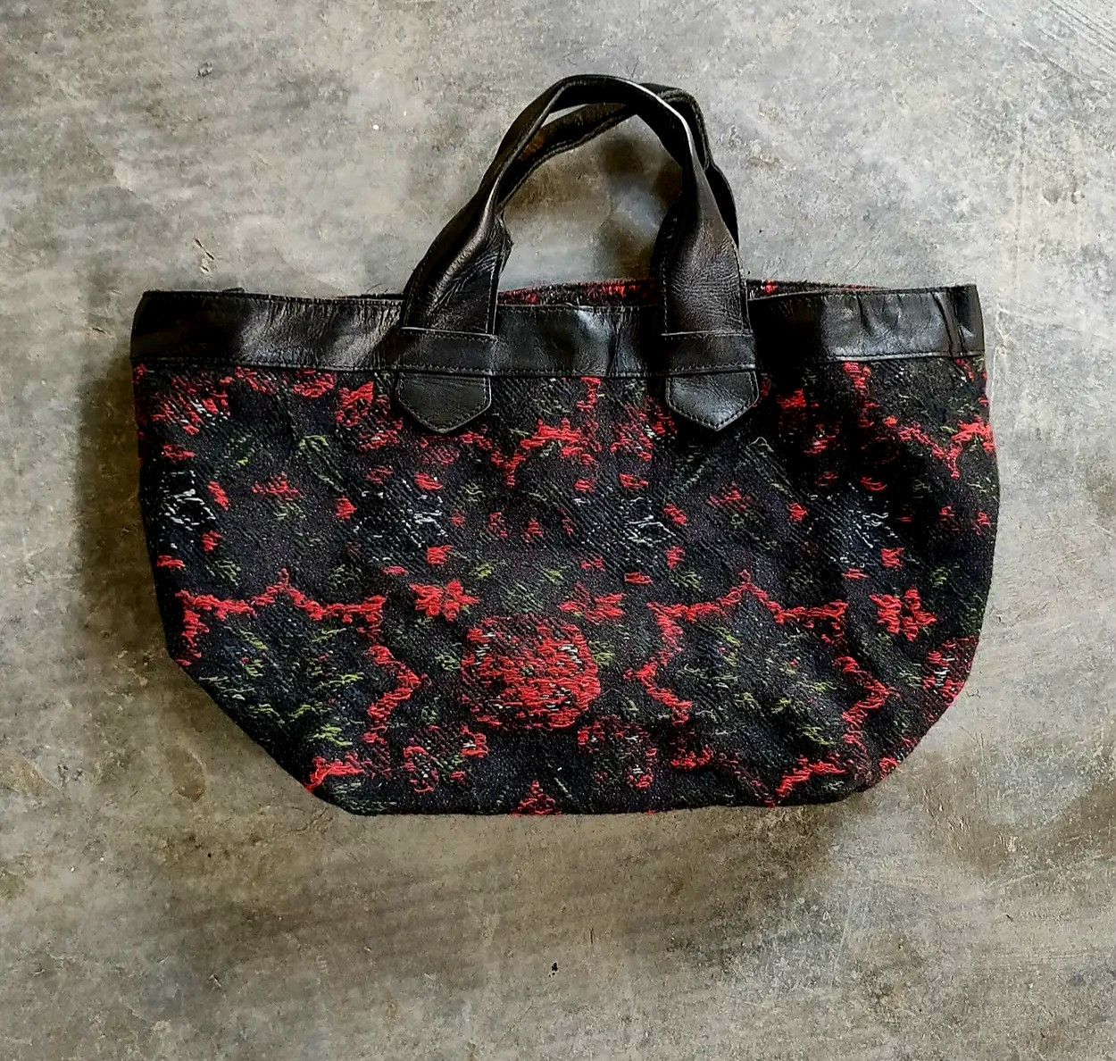 Yohji Yamamoto VTG YOHJI YAMAMOTO Y's TAPESTRY FLORAL TOTE BAG Size ONE SIZE - 10 Thumbnail