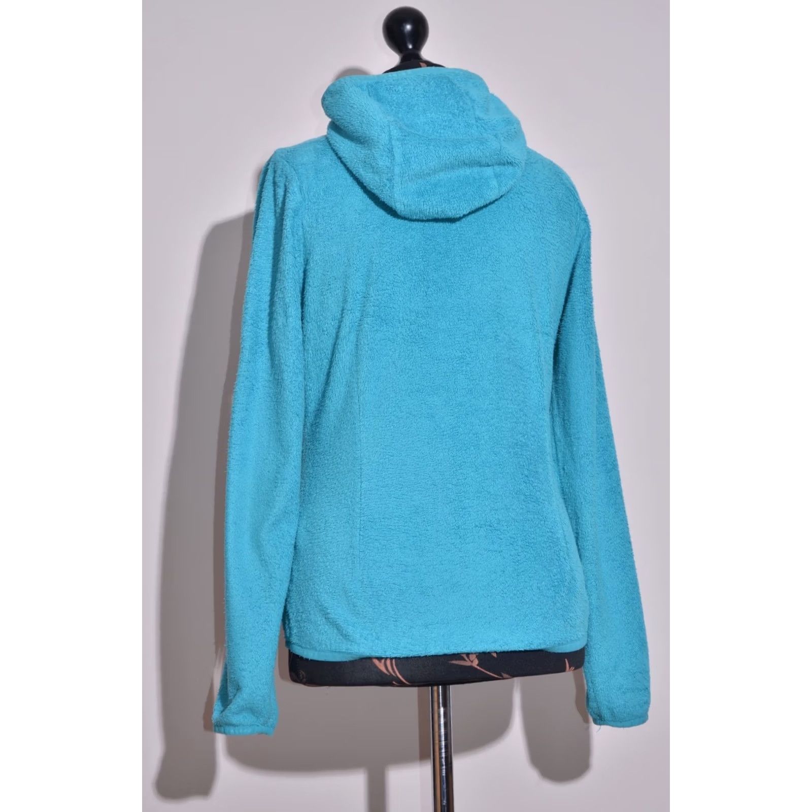 Mammut Mammut Women's Fleece Jumper Full Zip Turquoise Hooded Outdoor Hiking Size S Women Blue Hoodie Size S / US 4 / IT 40 - 5 Thumbnail