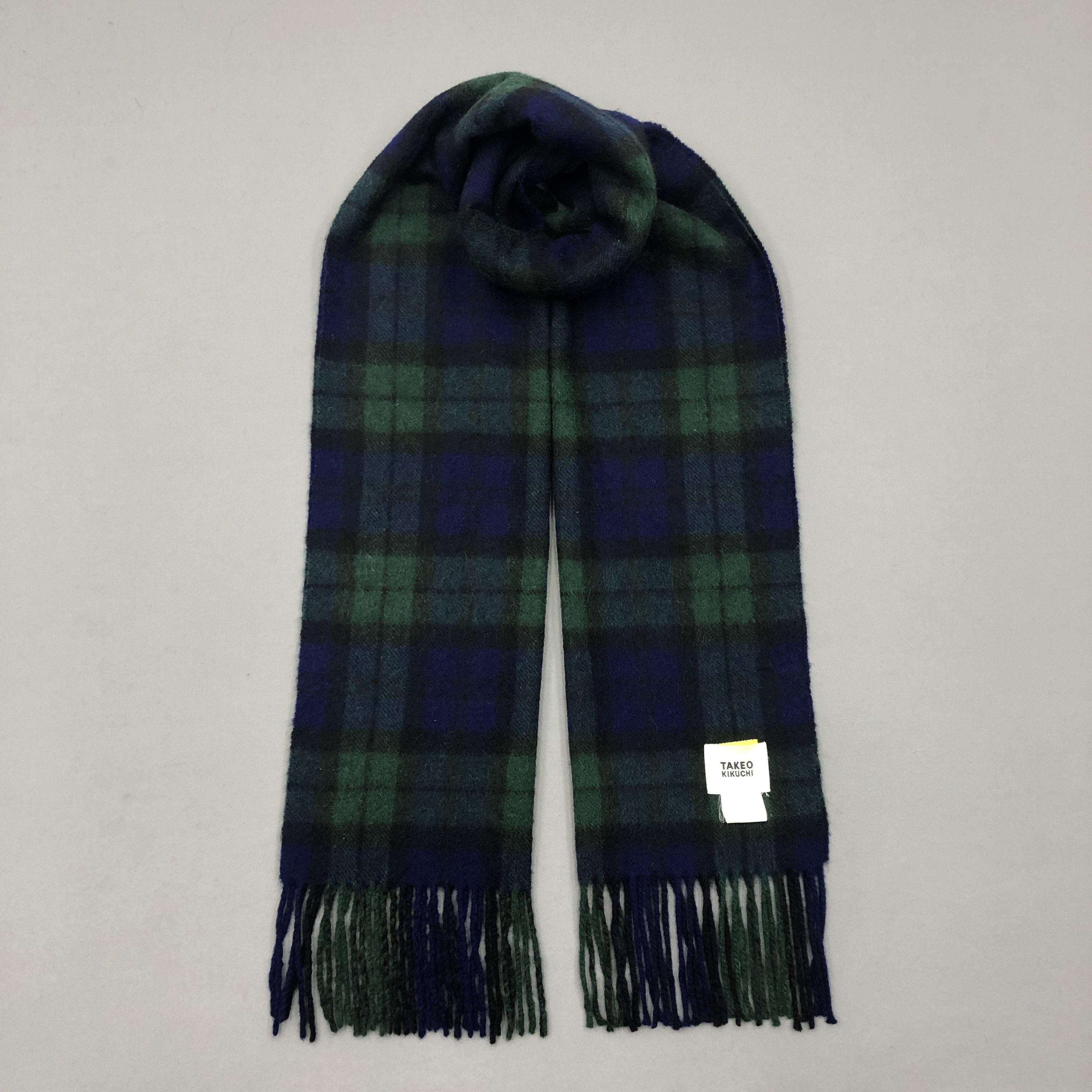 Takeo Kikuchi Vintage Takeo Kikuchi Scarf Muffler Wool Cashmere Scarves Size ONE SIZE - 1 Thumbnail