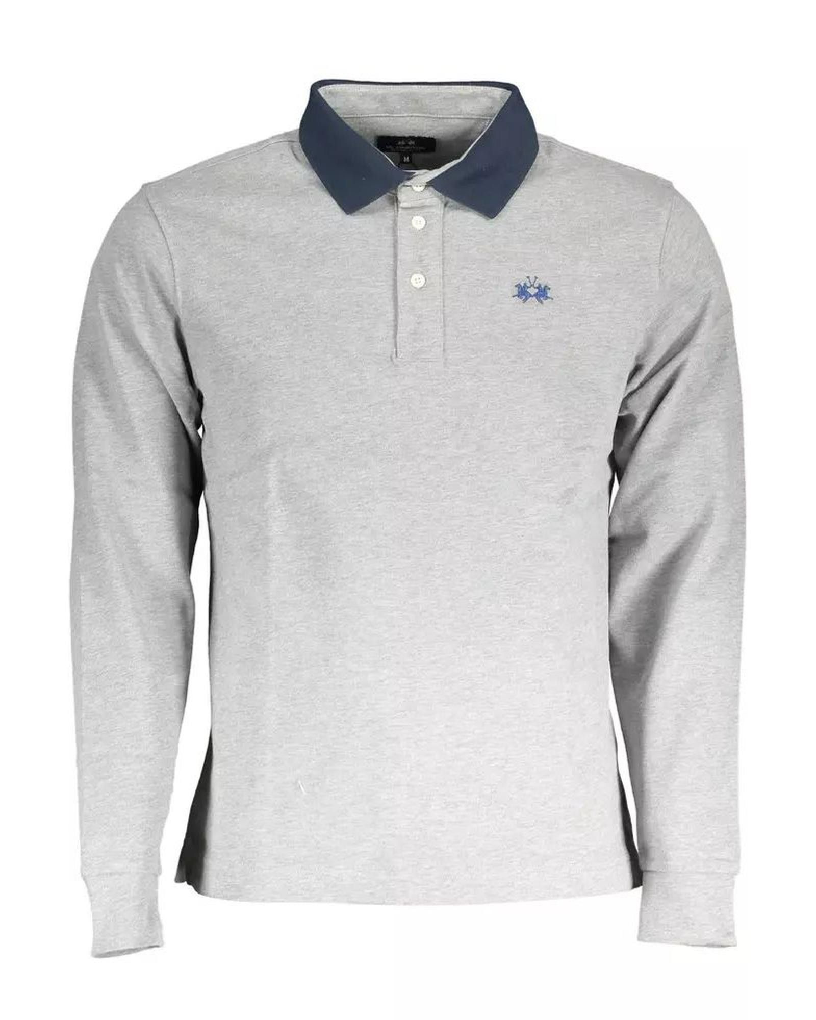 La Martina White Cotton Men's Polo Shirt