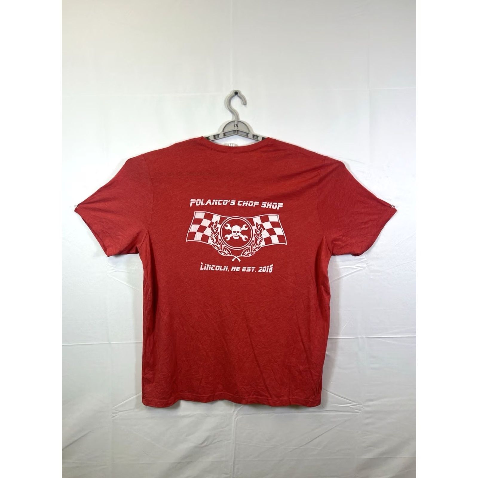 Vintage Bella + Canvas T-Shirt Red Skull Graphic Short Sleeve Crew Neck 3XL Mens USA Vintage? No Size US XL / EU 56 / 4 - 6 Thumbnail