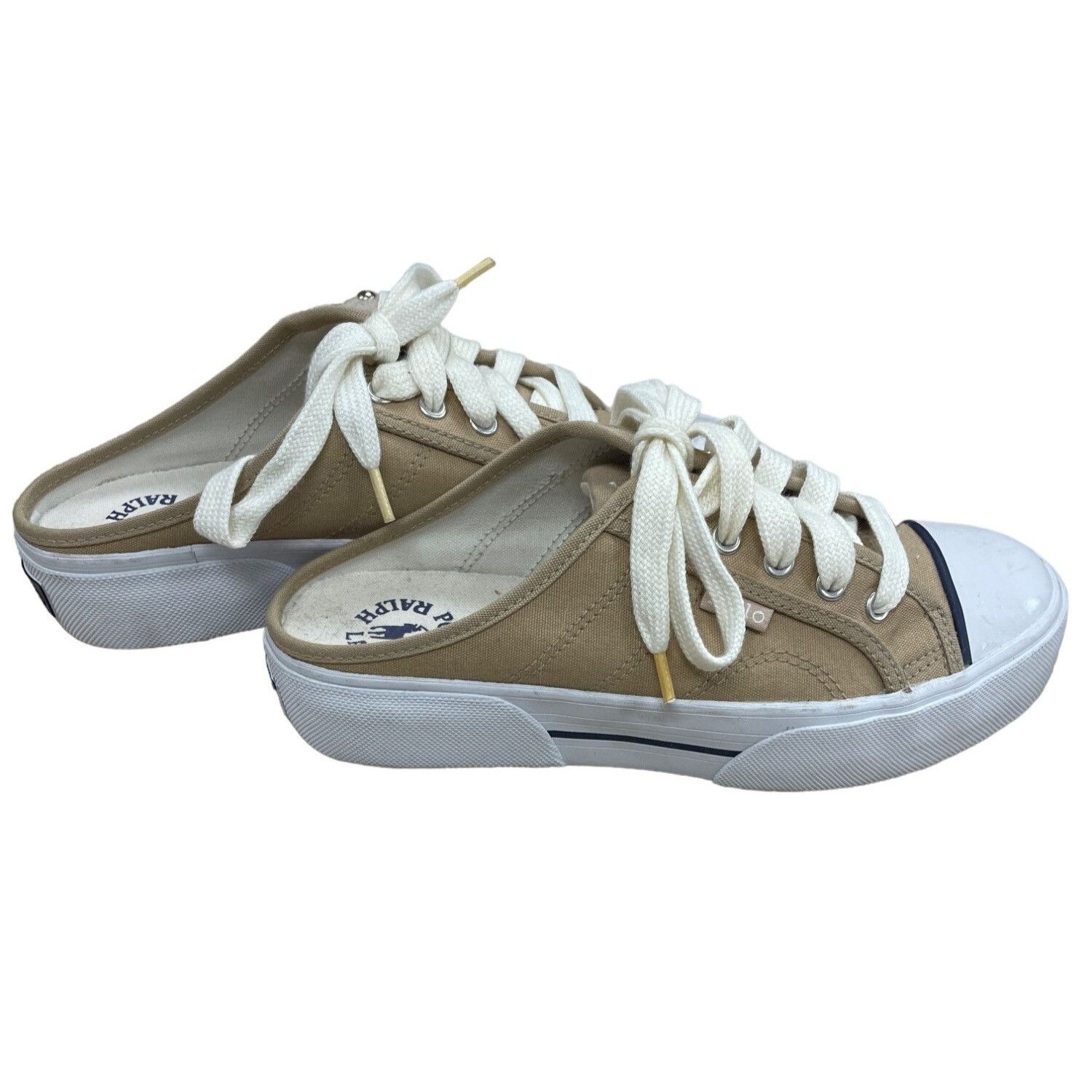 Other US Polo Assn Women's Tan Slip on Sneakers Size 6 SKU 1425 Size US 6 / IT 36 - 4 Thumbnail