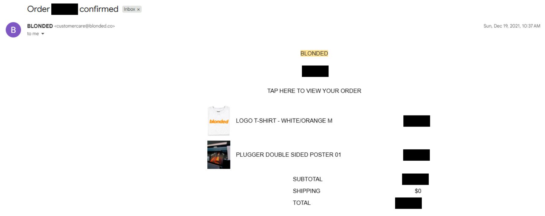 Frank Ocean Frank Ocean Blonded 2021 White Orange Tshirt Size US M / EU 48-50 / 2 - 6 Thumbnail