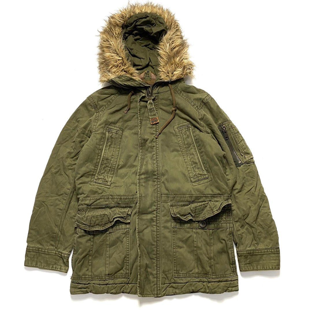 If Six Was Nine × Japanese Brand × Le Grande Bleu (L.G.B.) Who a u fur parka jacket nice design Size US L / EU 52-54 / 3 - 1 Thumbnail