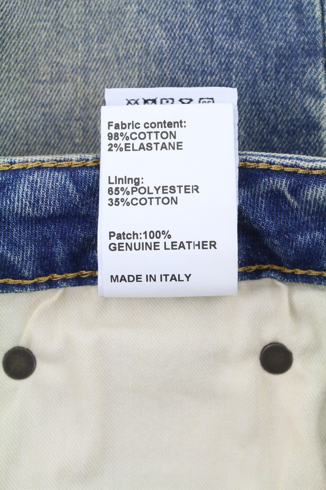 R13 KICK FIT 30 Kelly Faded Blue RRP699 87179 Size 30" / US 8 / IT 44 - 10 Thumbnail