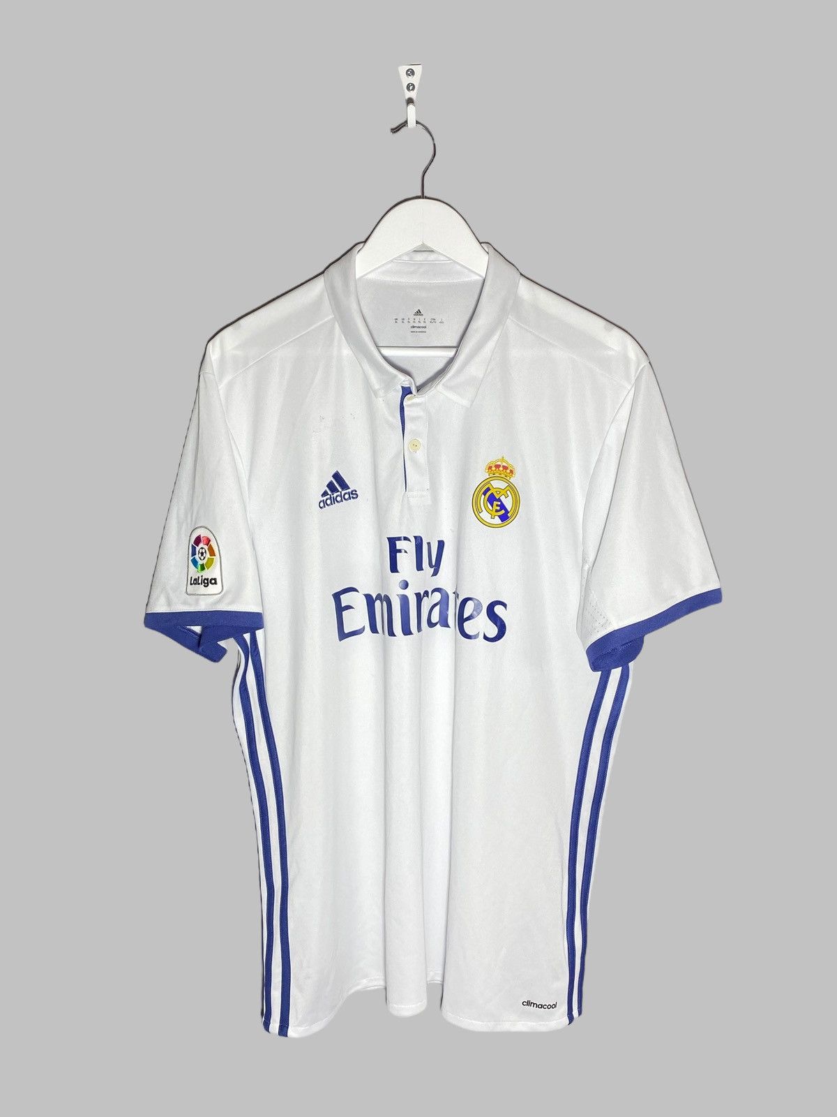 Other 🔥 REAL MADRID ADIDAS JERSEY 2015 HOME KIT VINTAGE ICONIC Size US XL / EU 56 / 4 - 1 Thumbnail