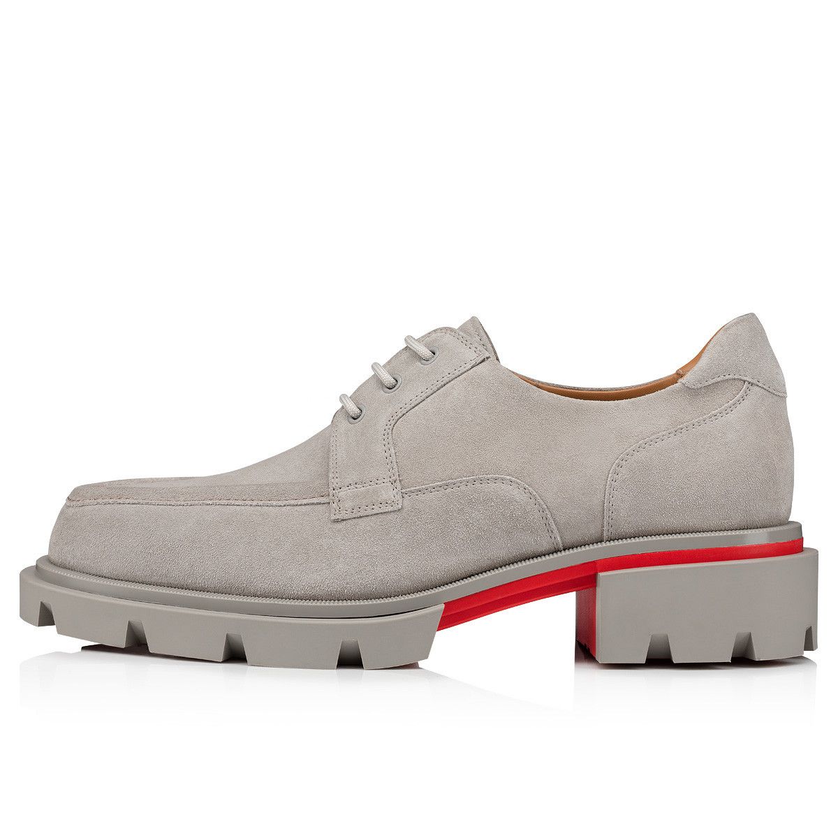 Christian Louboutin o1s1wg110924 Our Georges Flat Shoes in Grey Size US 8 / EU 41 - 2 Thumbnail