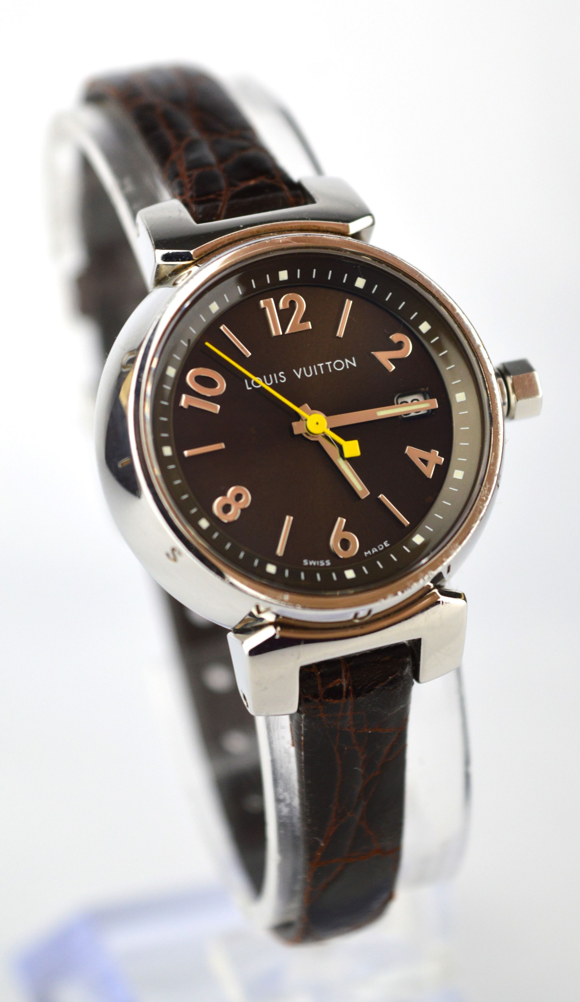 Louis Vuitton LOUIS VUITTON TAMBOUR WATCH FULL SET Size ONE SIZE - 8 Thumbnail
