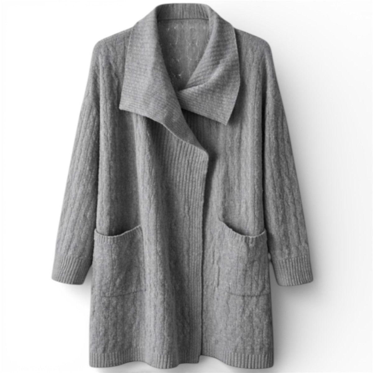 Polo Ralph Lauren POLO RALPH LAUREN WOOL/CASHMERE KNIT CABLE CARDIGAN LUX XL Size XL / US 12-14 / IT 48-50 - 1 Thumbnail