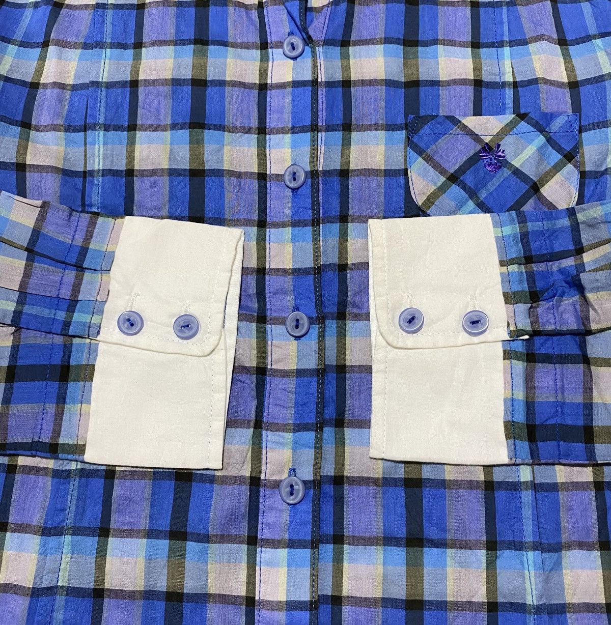 Marithe + Francois Girbaud Marithe + Francois Girbaud Blouses Cotton Button Ups Size S / US 4 / IT 40 - 3 Thumbnail