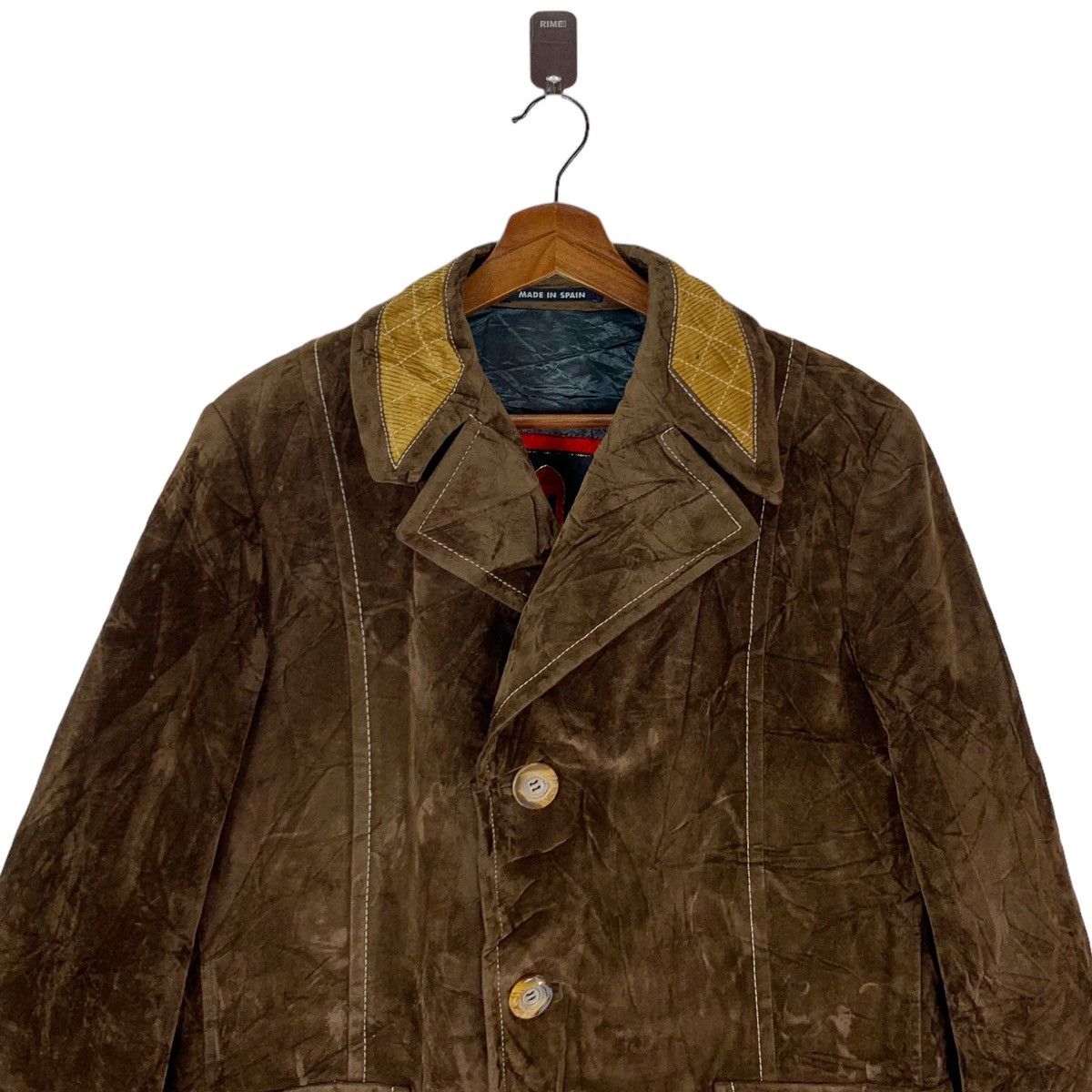 Designer × Vintage VINTAGE ELCID MADE IN SPAIN VELVET COAT Size US M / EU 48-50 / 2 - 3 Thumbnail