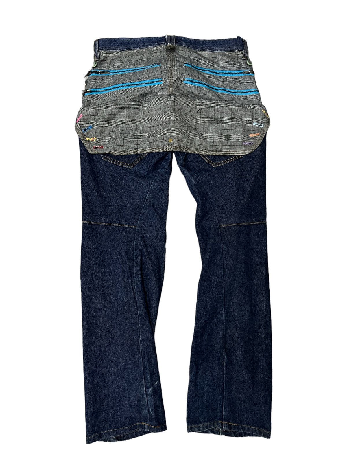 Japanese Brand × Vintage BREATHMINT INDIGO BLUE TWIST DENIM PANT Size US 32 / EU 48 - 9 Thumbnail