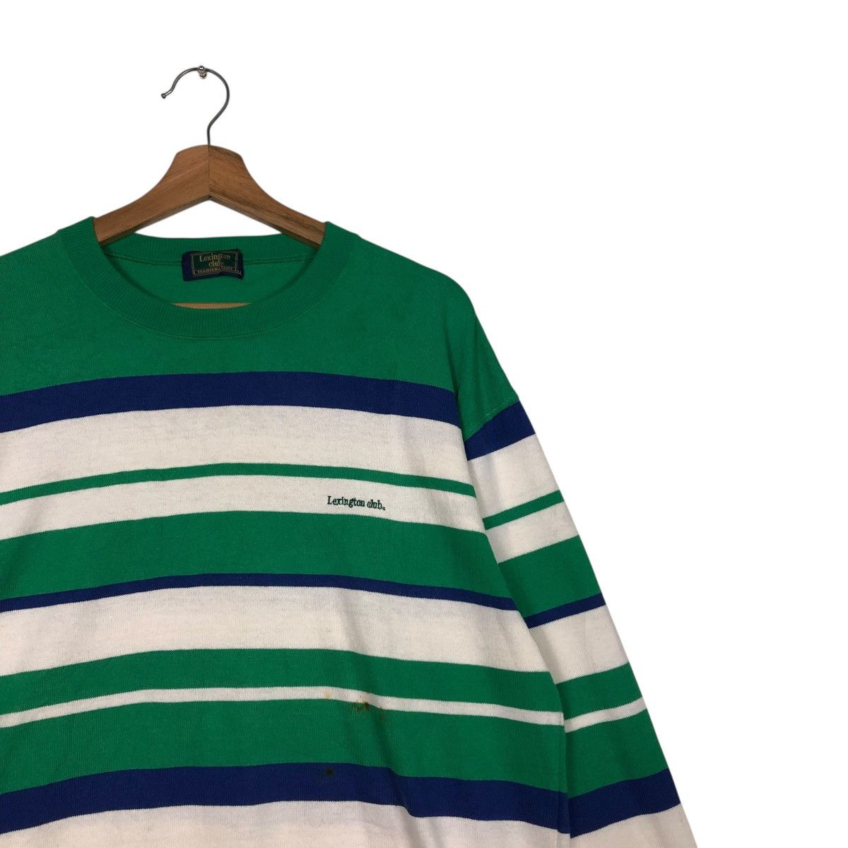 Vintage 🔥VINTAGE SWEATSHIRT STRIPED LEXINGTON CLUB ISSEY MIYAKE Size US M / EU 48-50 / 2 - 8 Thumbnail