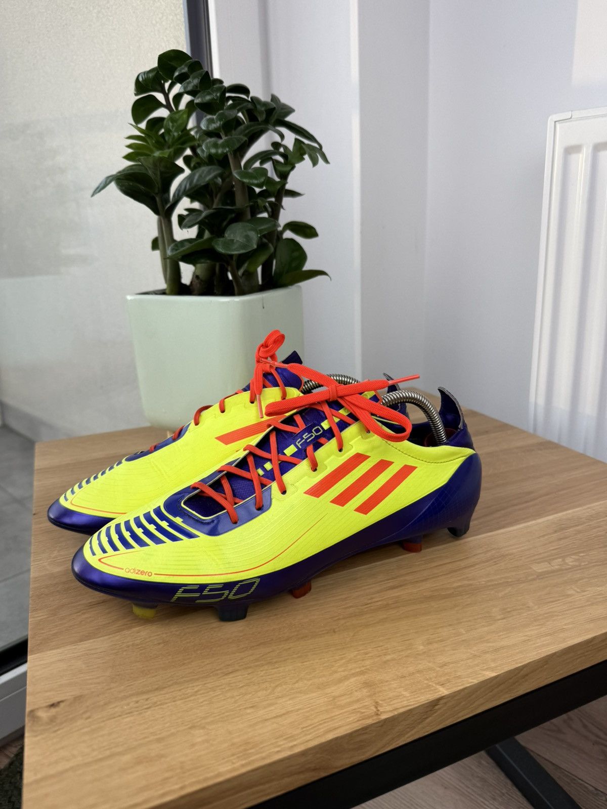 Adidas Adidas Adizero F50 FG yellow/purple/orange us10.5 Size US 10.5 / EU 43-44 - 8 Thumbnail